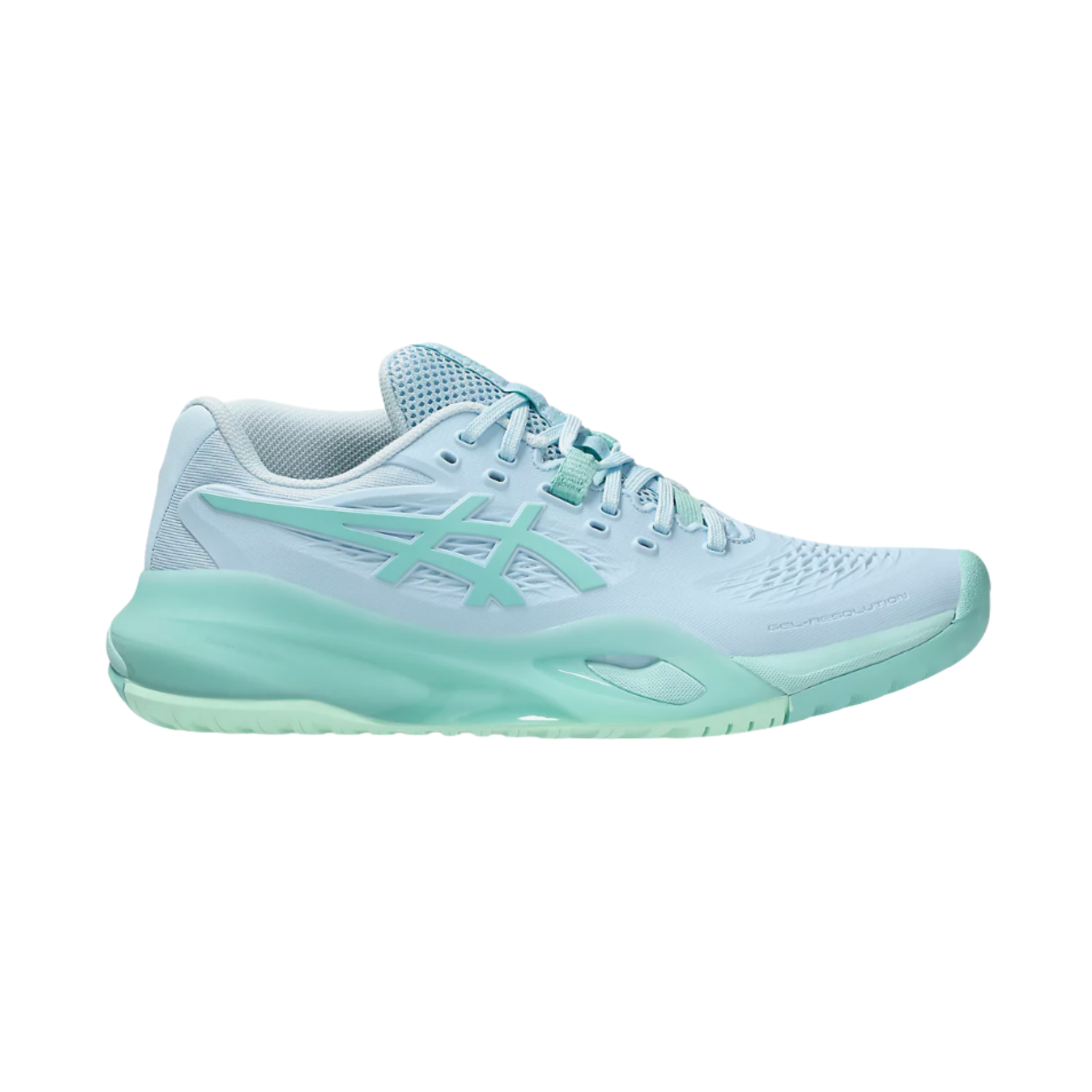 Asics Gel Resolution X Light Blue Oasis Green (W) - Razan Sneakers