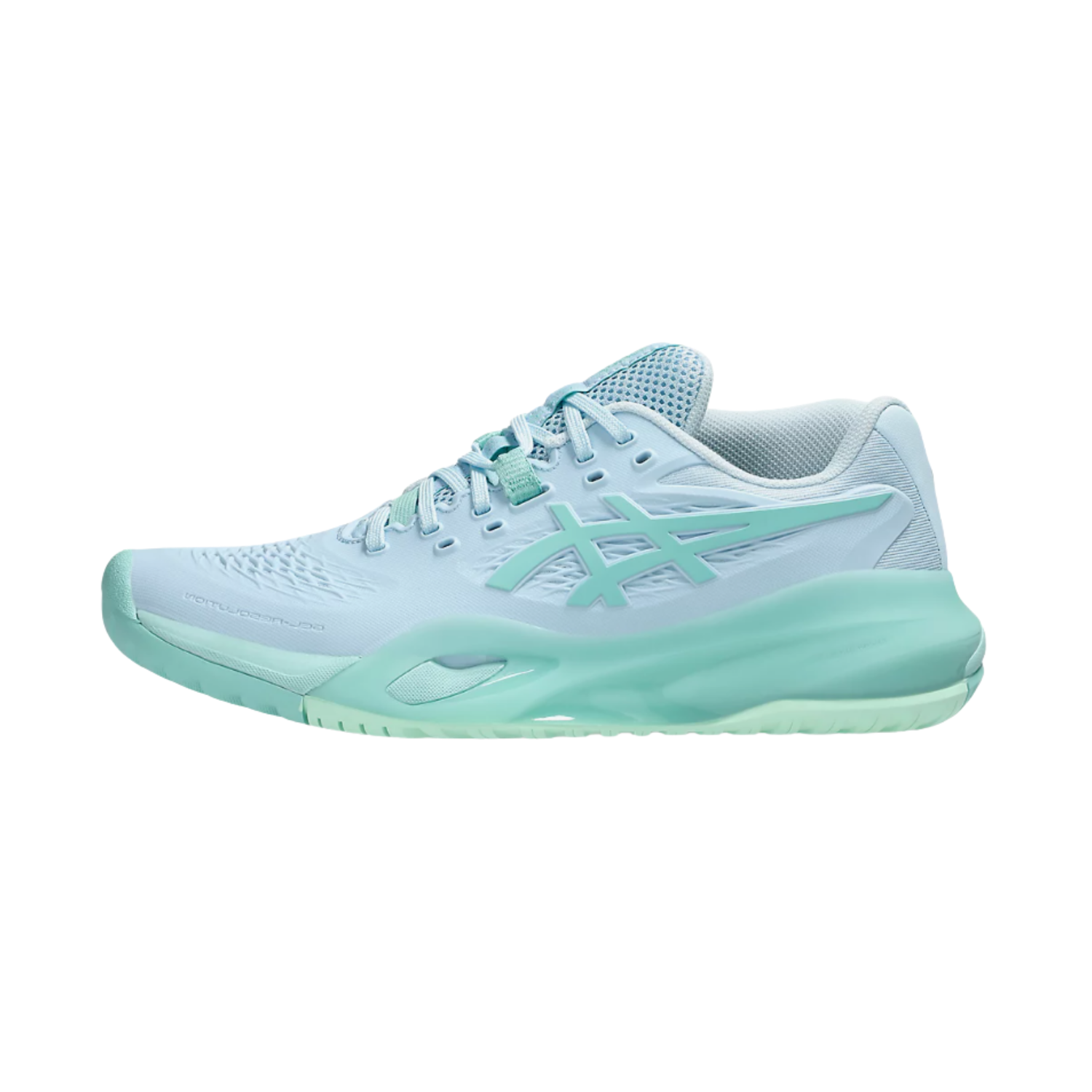 Asics Gel Resolution X Light Blue Oasis Green (W) - Razan Sneakers