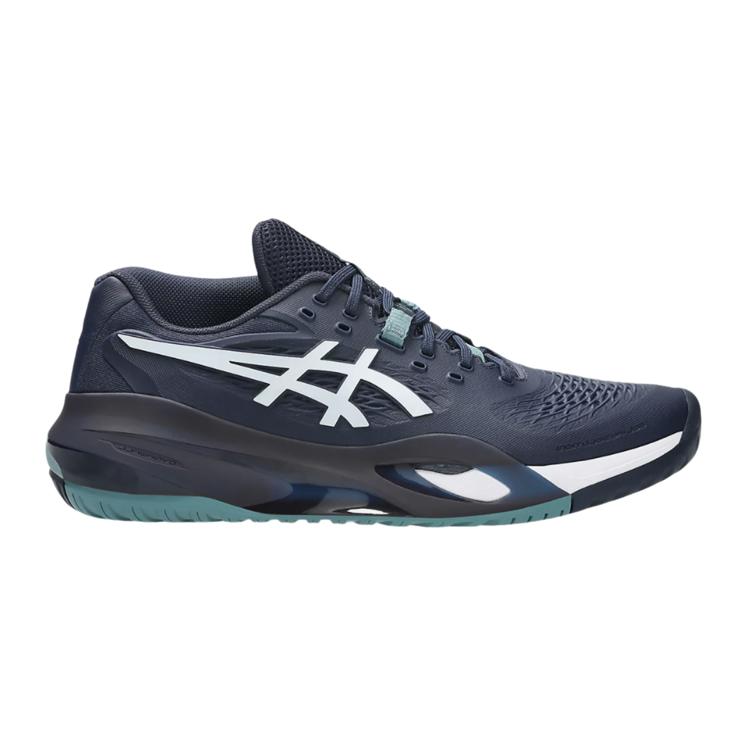 Asics Gel Resolution X Midnight White - Razan Sneakers
