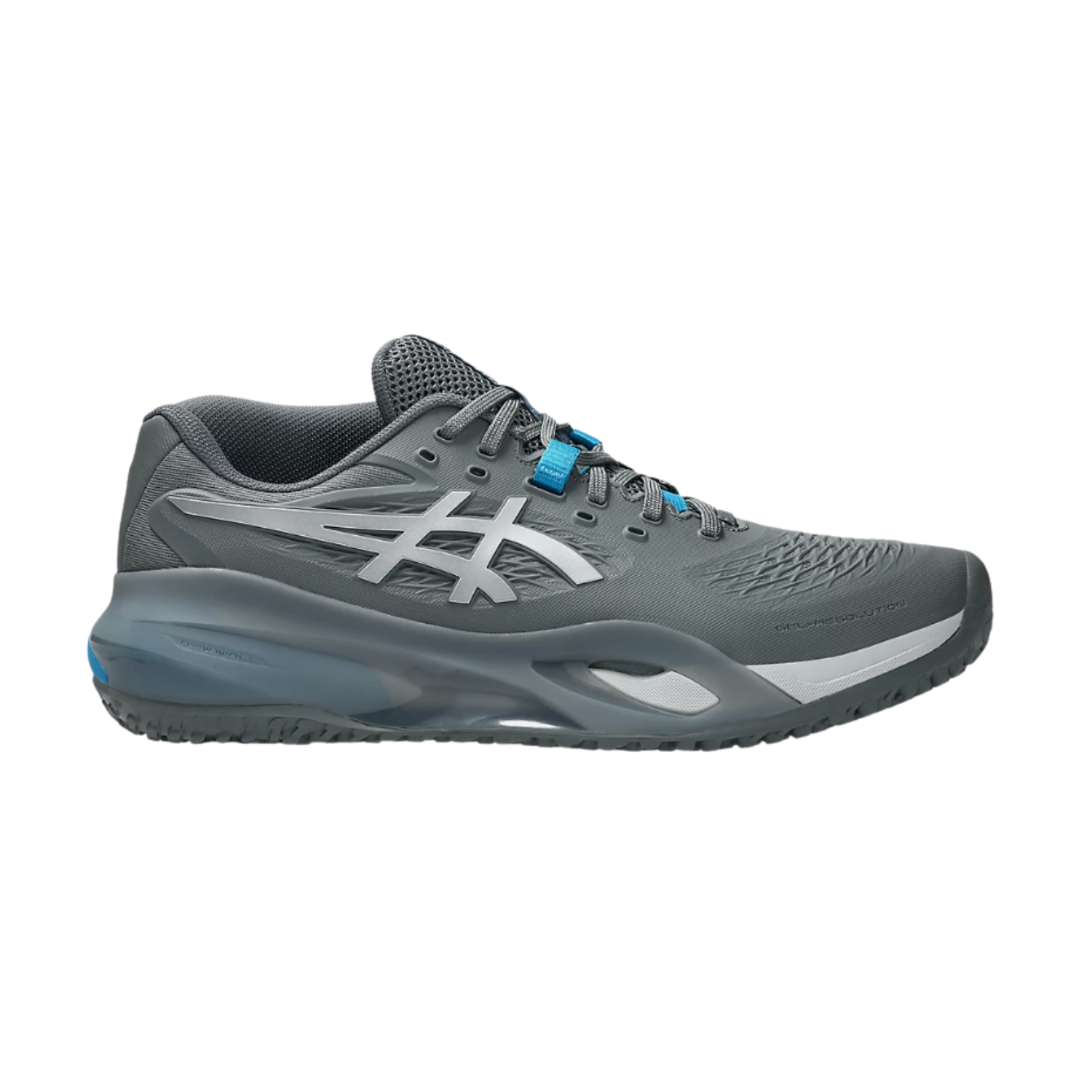 Asics Gel Resolution X OC Wide Steel Grey Pure Silver - Razan Sneakers