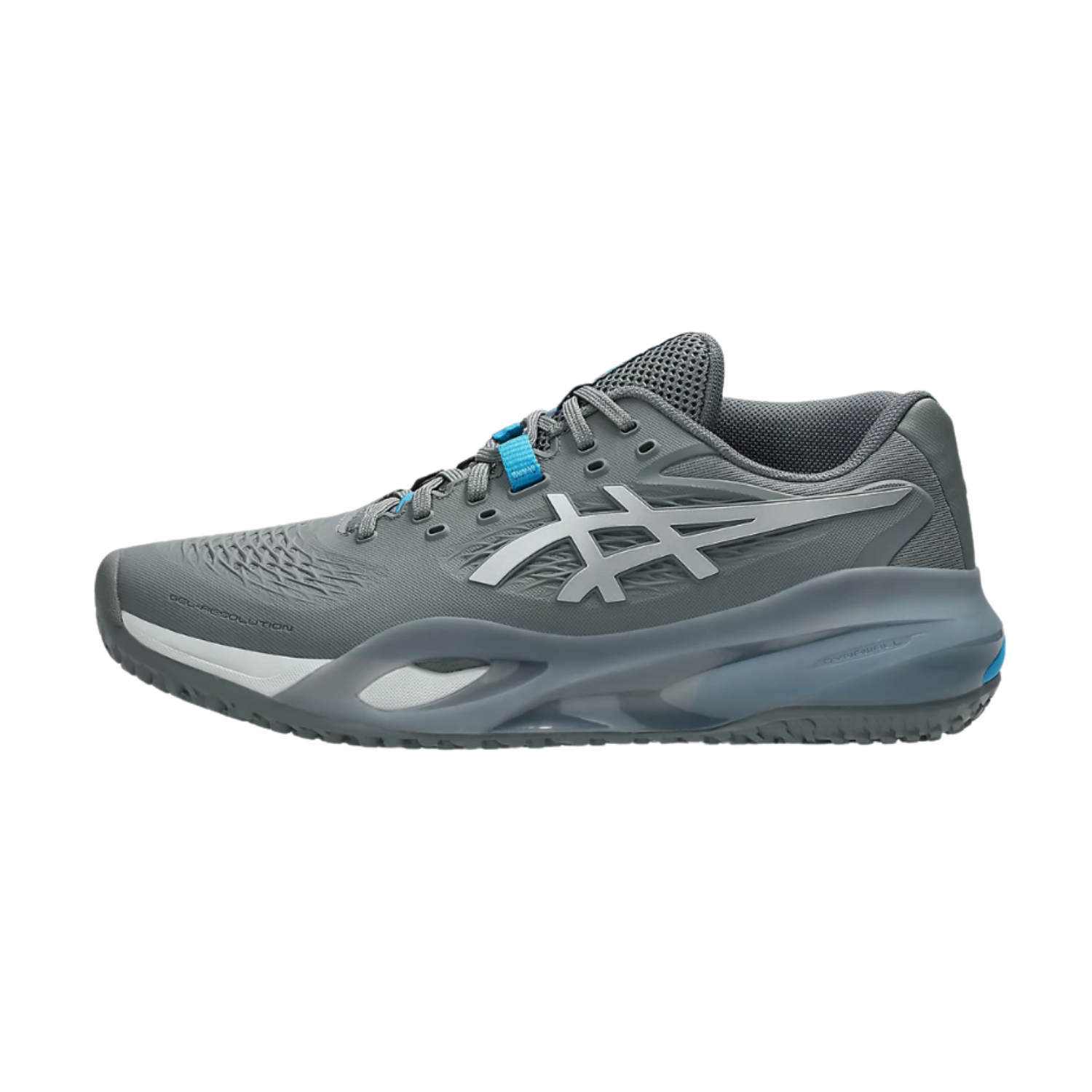 Asics Gel Resolution X OC Wide Steel Grey Pure Silver - Razan Sneakers