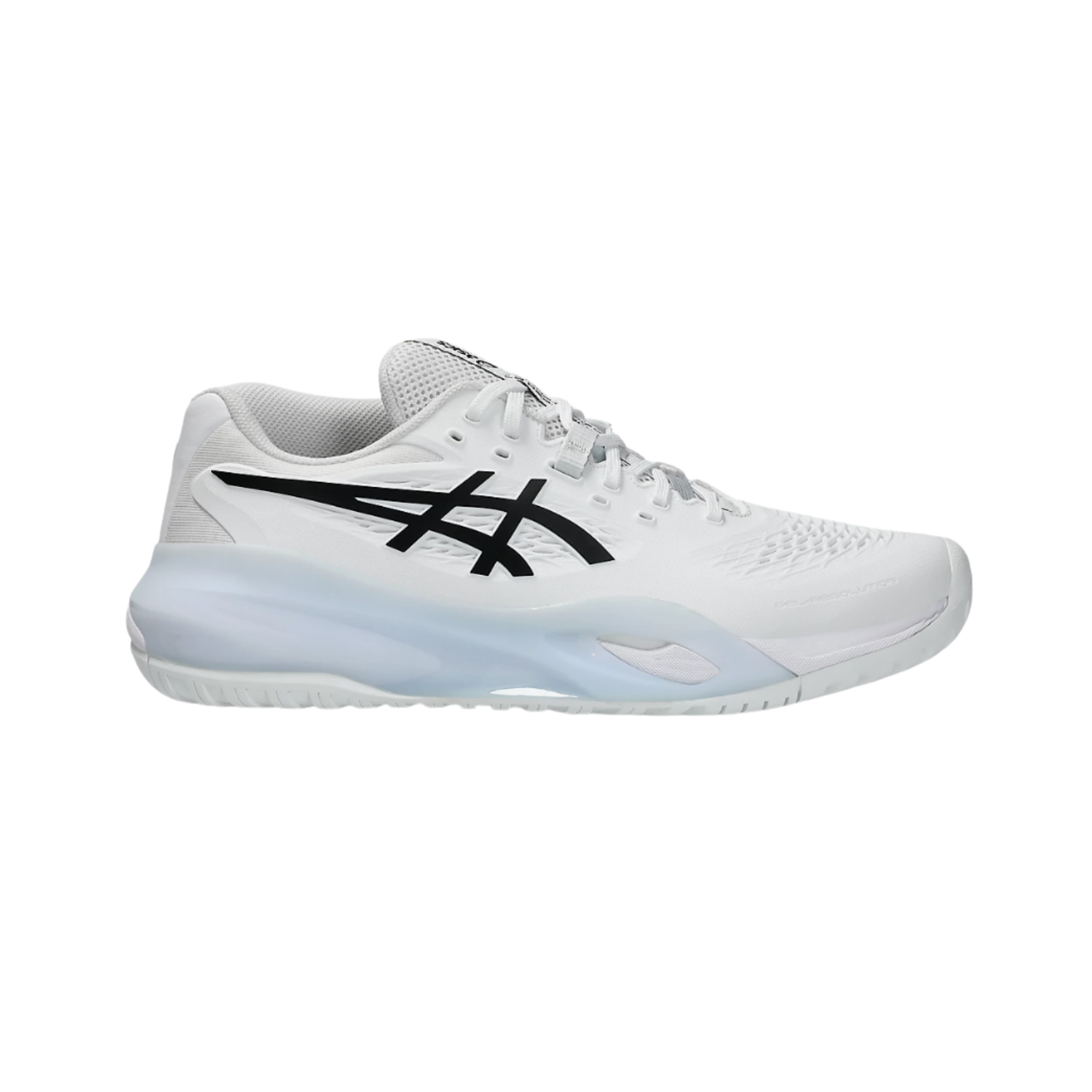 Asics Gel Resolution X White Black - Razan Sneakers