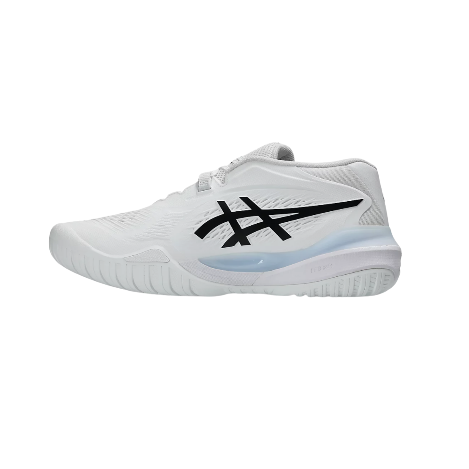 Asics Gel Resolution X White Black - Razan Sneakers