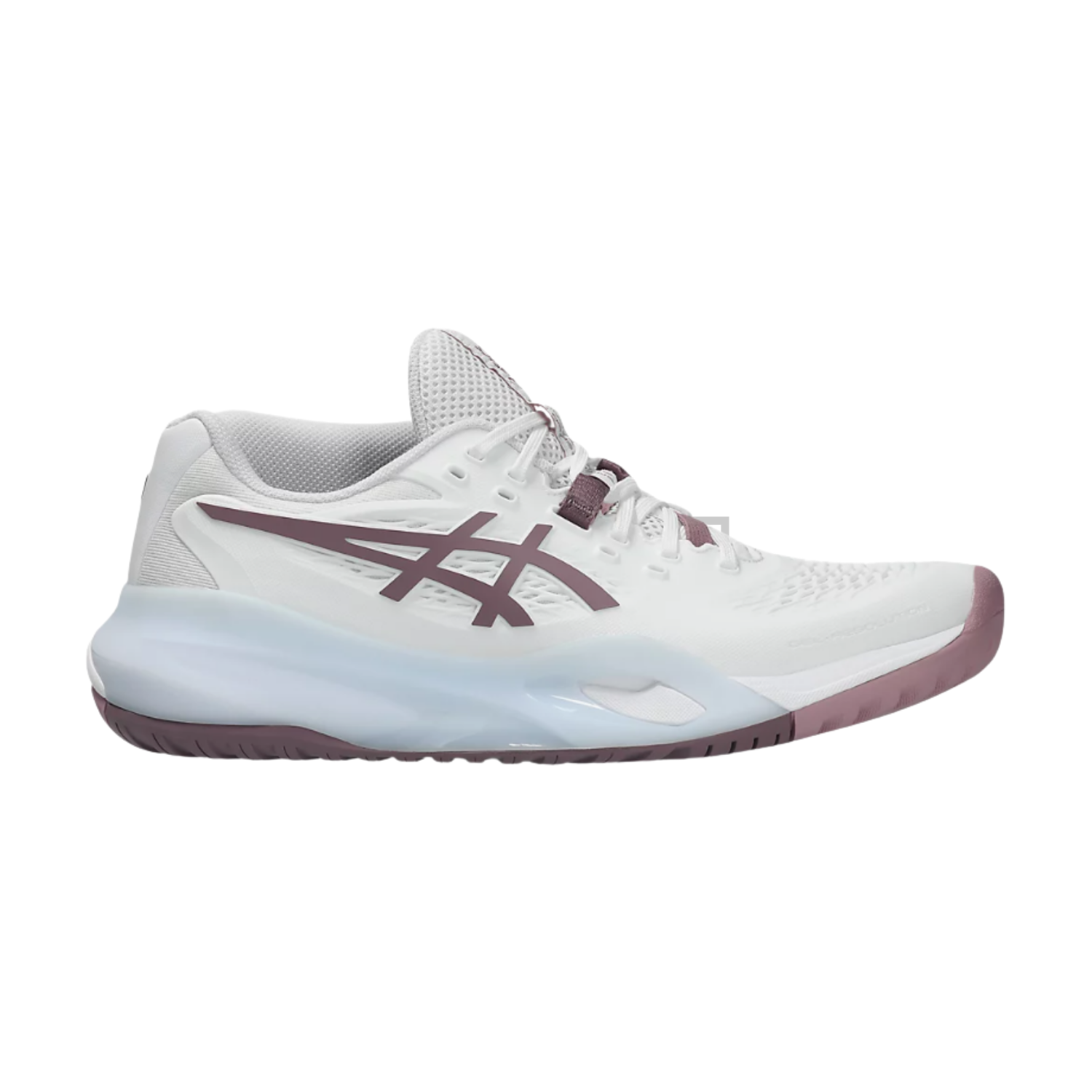 Asics Gel Resolution X White Dusty Mauve (W) - Razan Sneakers