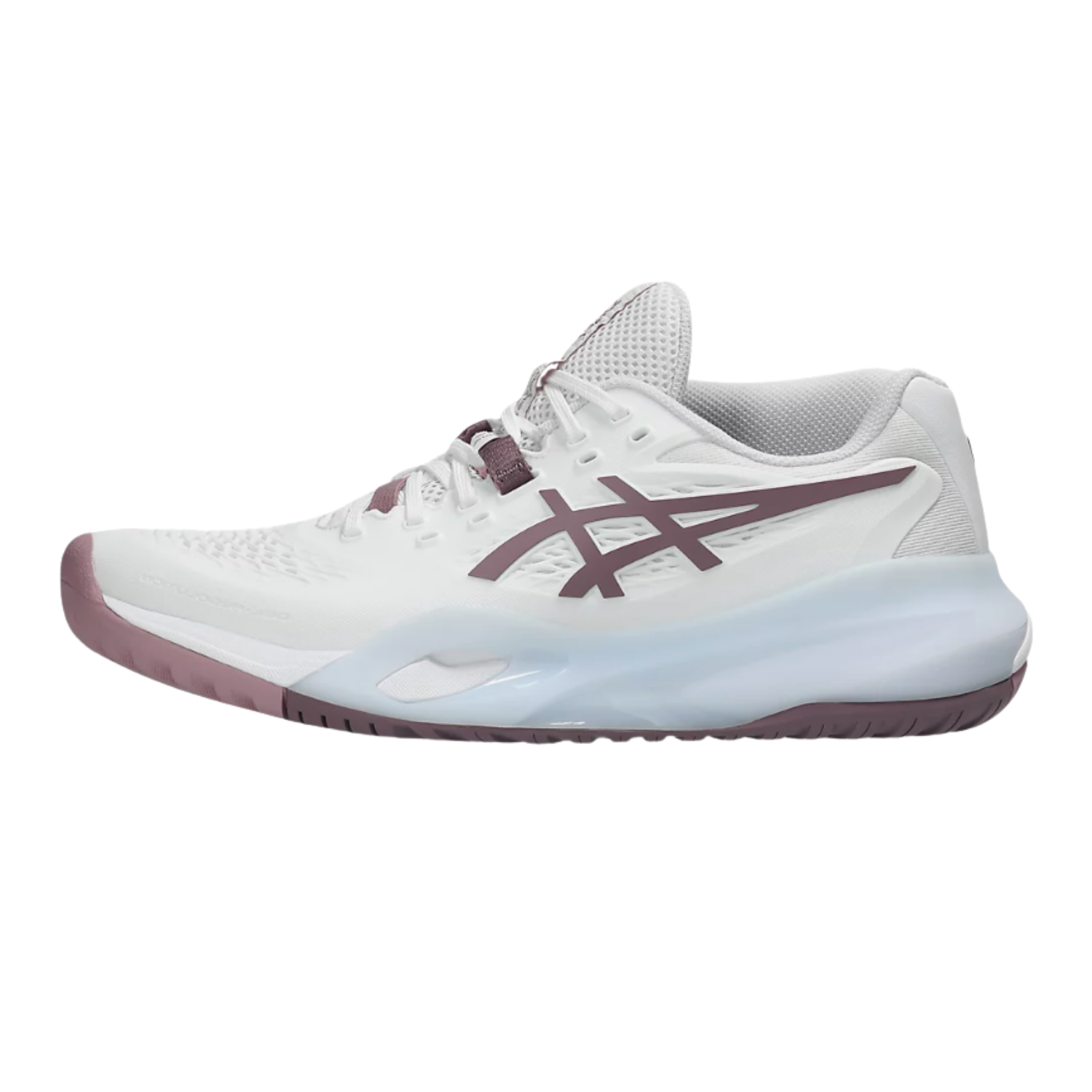 Asics Gel Resolution X White Dusty Mauve (W) - Razan Sneakers