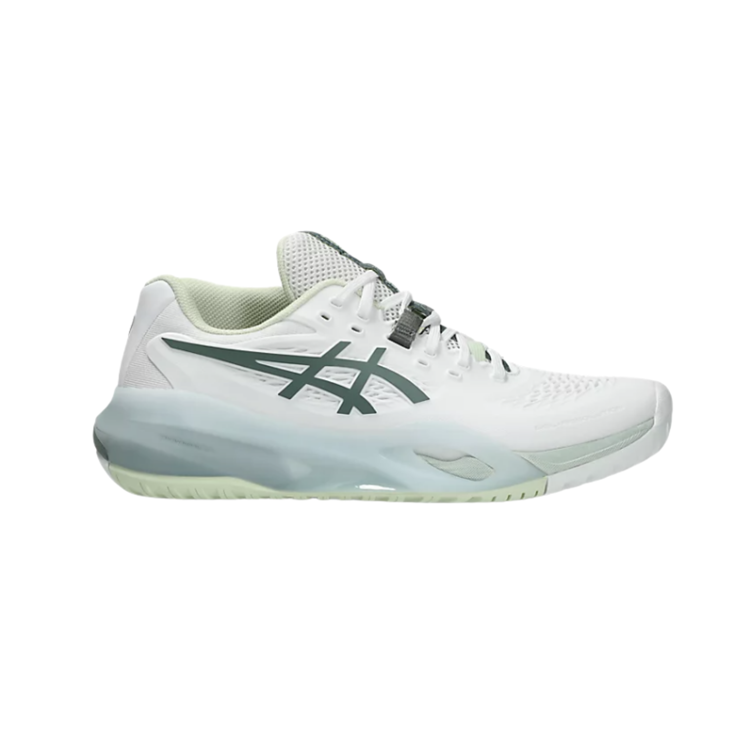 Asics Gel Resolution X White Monument Blue (W) - Razan Sneakers