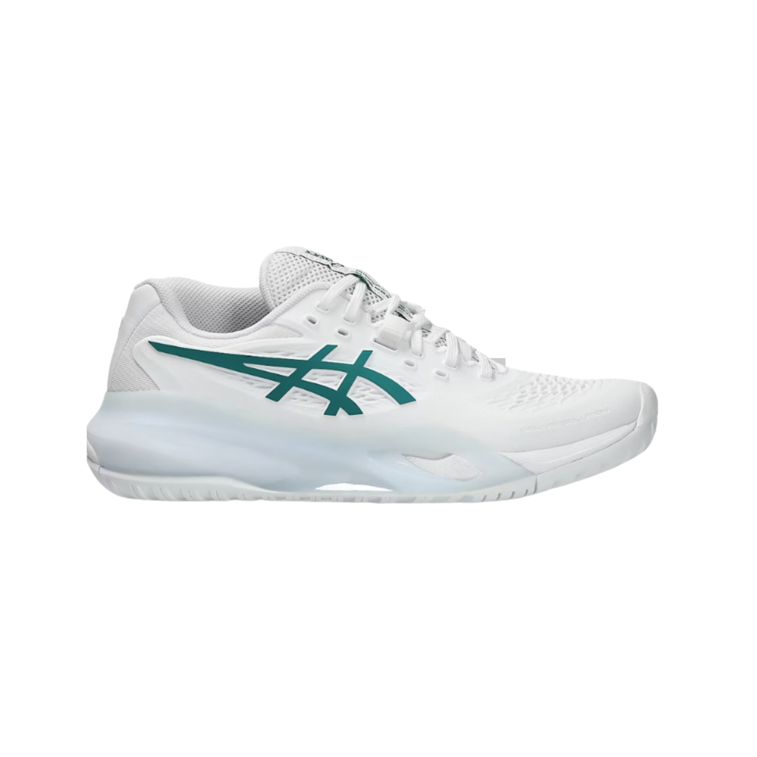 Asics Gel Resolution X White Pitch Green (W) - Razan Sneakers