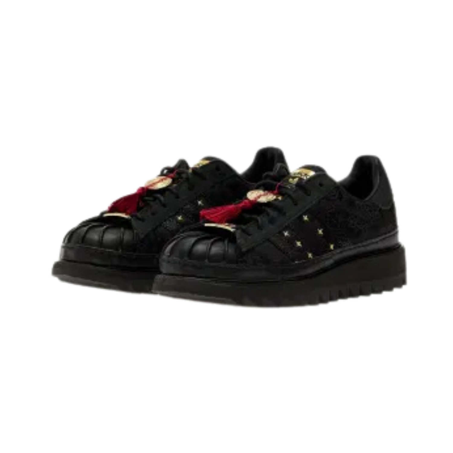 CLOT x adidas Superstar LNY Core Black - Razan Sneakers