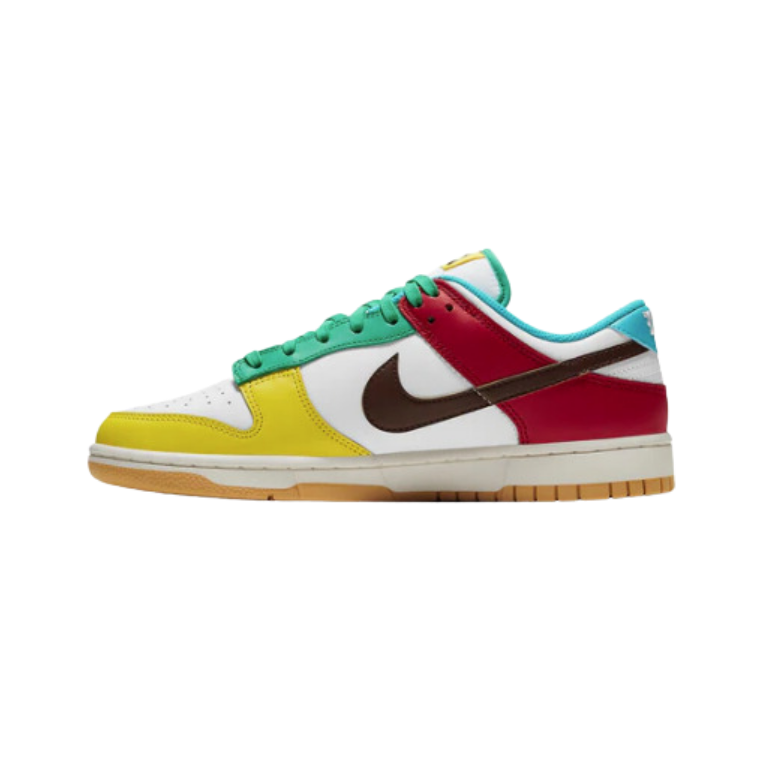 Dunk Low Free 99 White - Razan Sneakers
