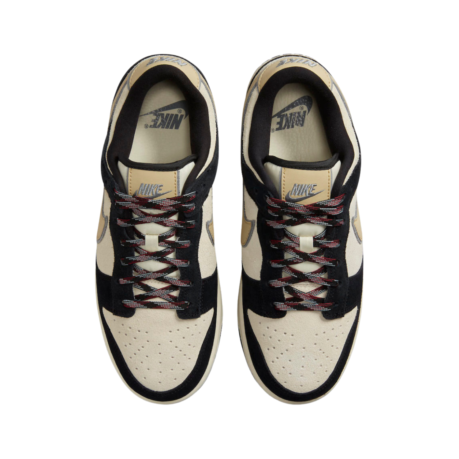 Dunk Low LX Black Gold Suede (W) - Razan Sneakers