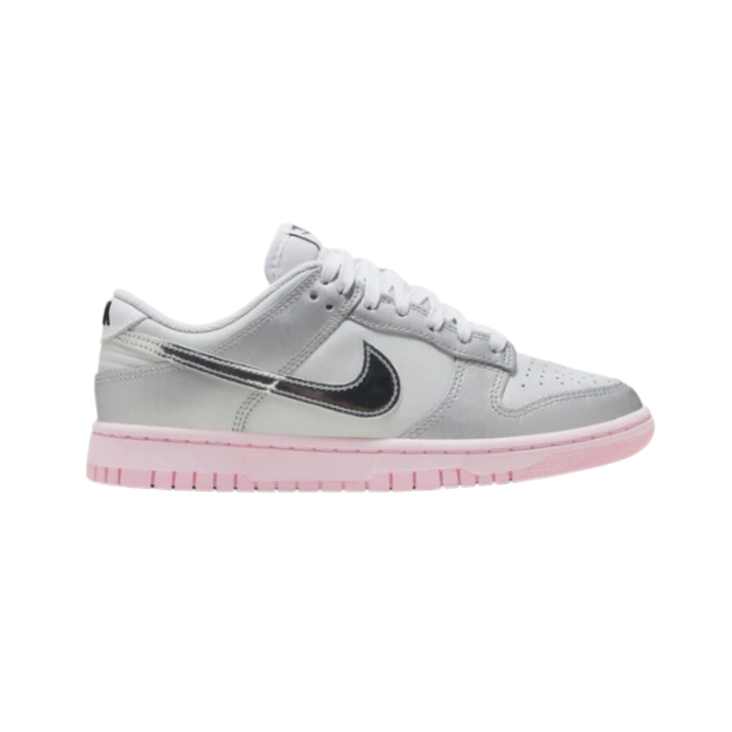 Dunk Low LX Mertallic Silver Pink Foam (W) - Razan Sneakers