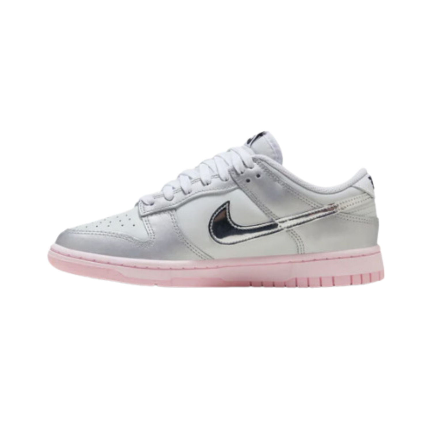 Dunk Low LX Mertallic Silver Pink Foam (W) - Razan Sneakers