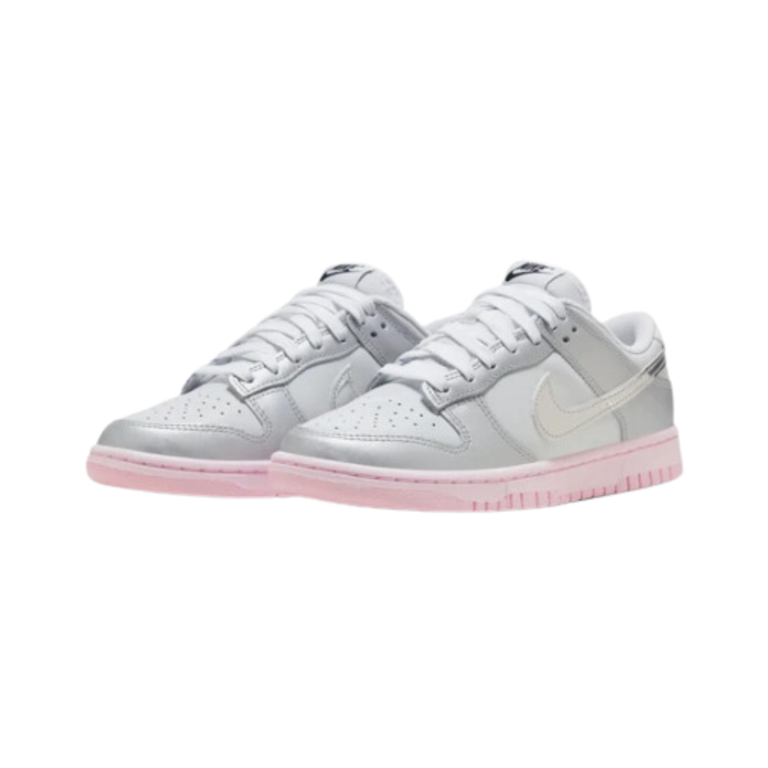Dunk Low LX Mertallic Silver Pink Foam (W) - Razan Sneakers
