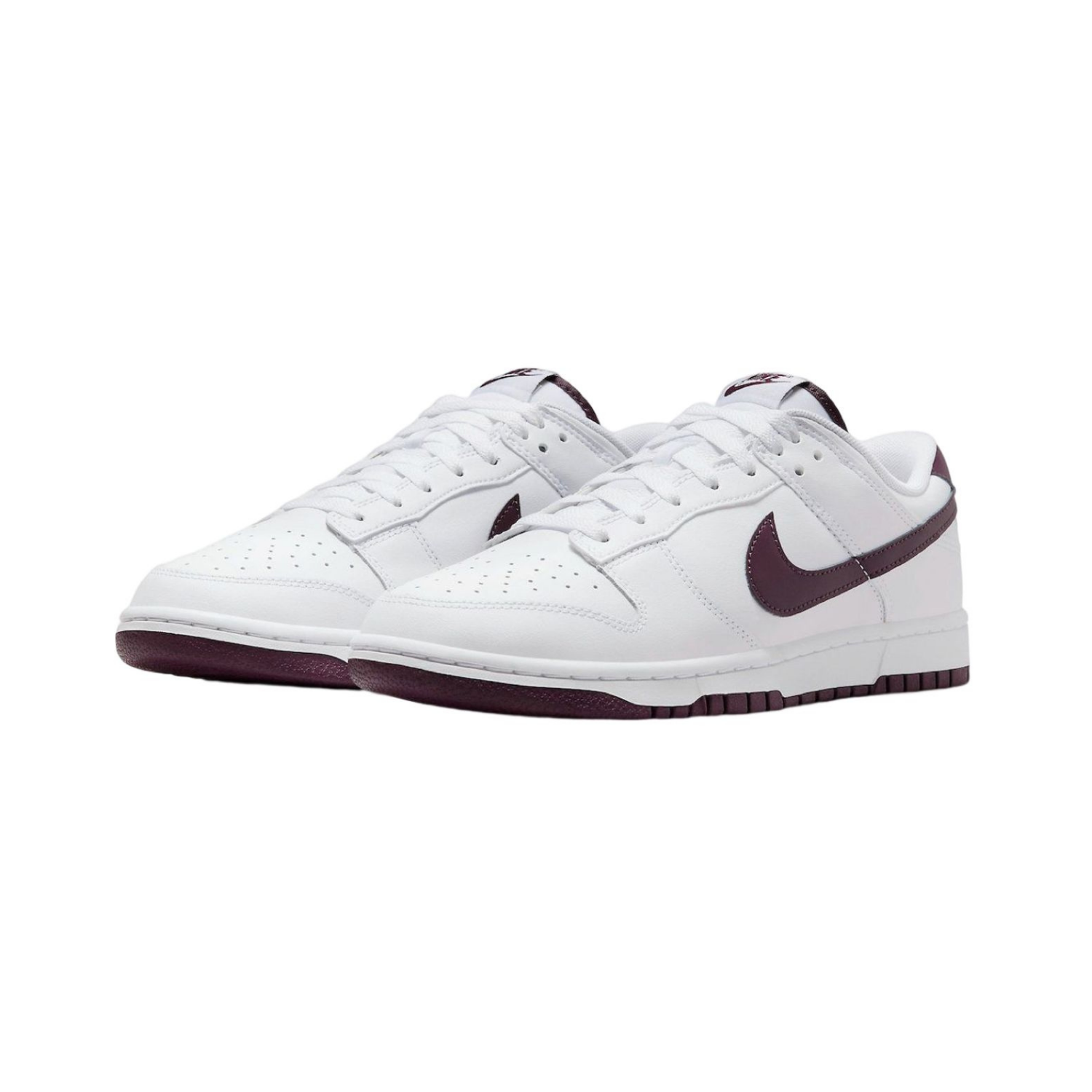Dunk Low White Night Maroon - Razan Sneakers