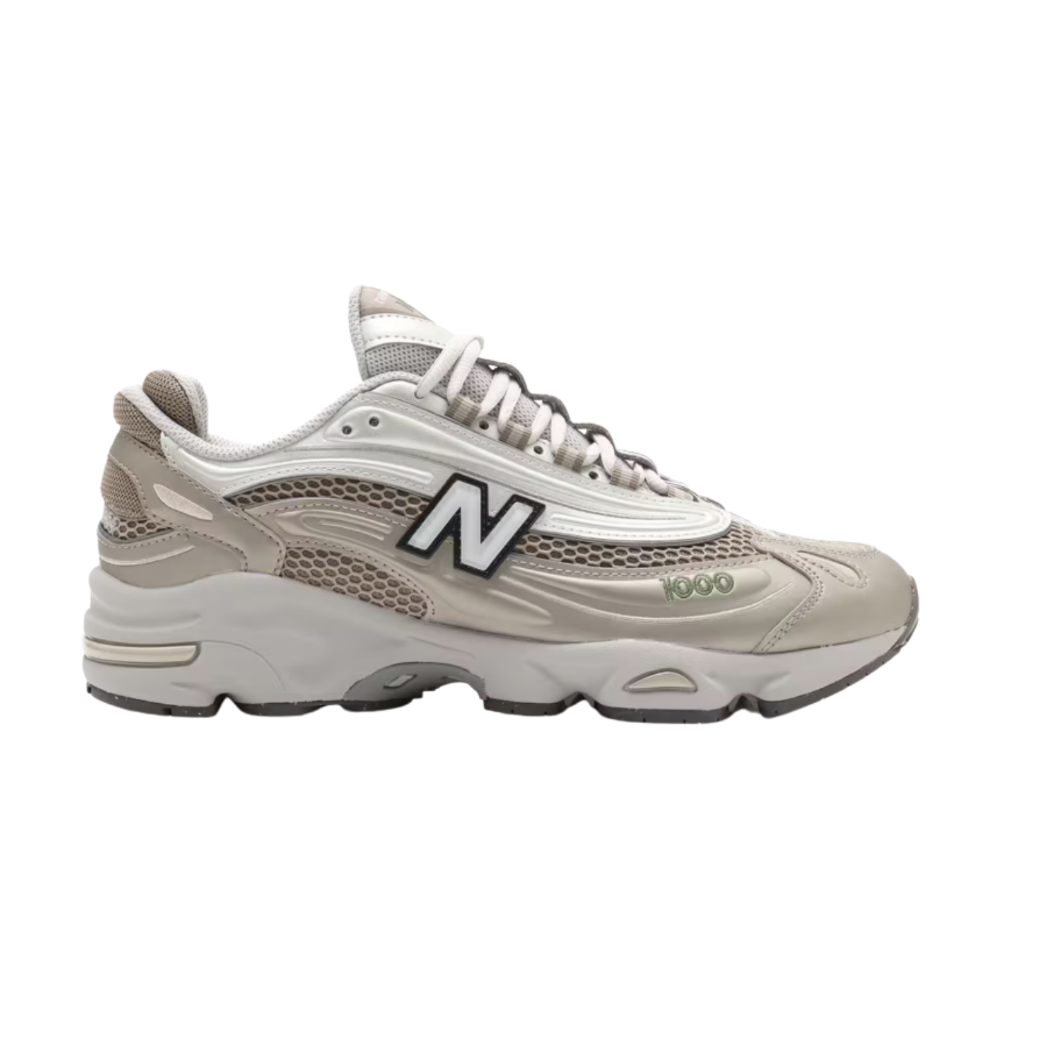 New Balance 1000 Tope Silver - Razan Sneakers