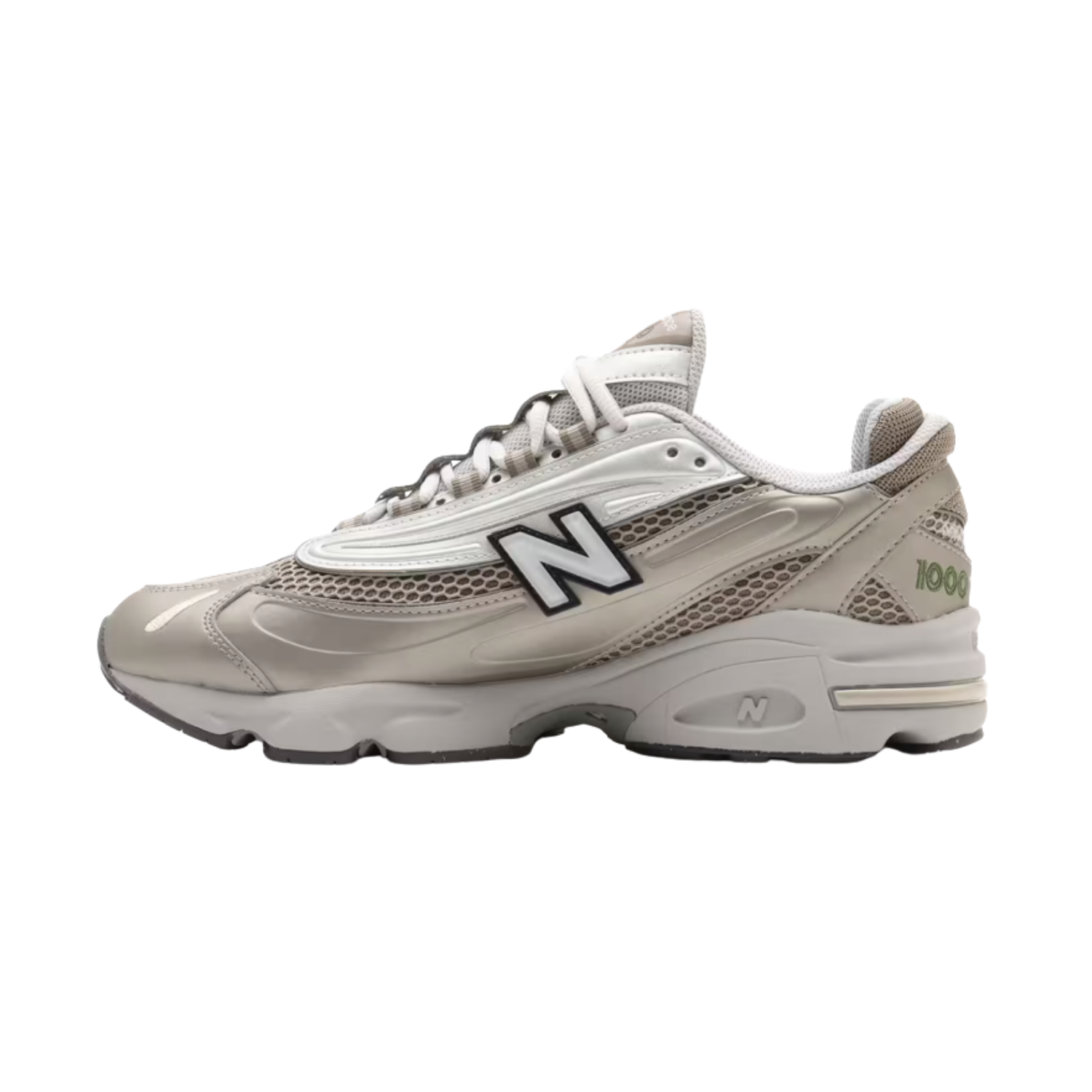 New Balance 1000 Tope Silver - Razan Sneakers