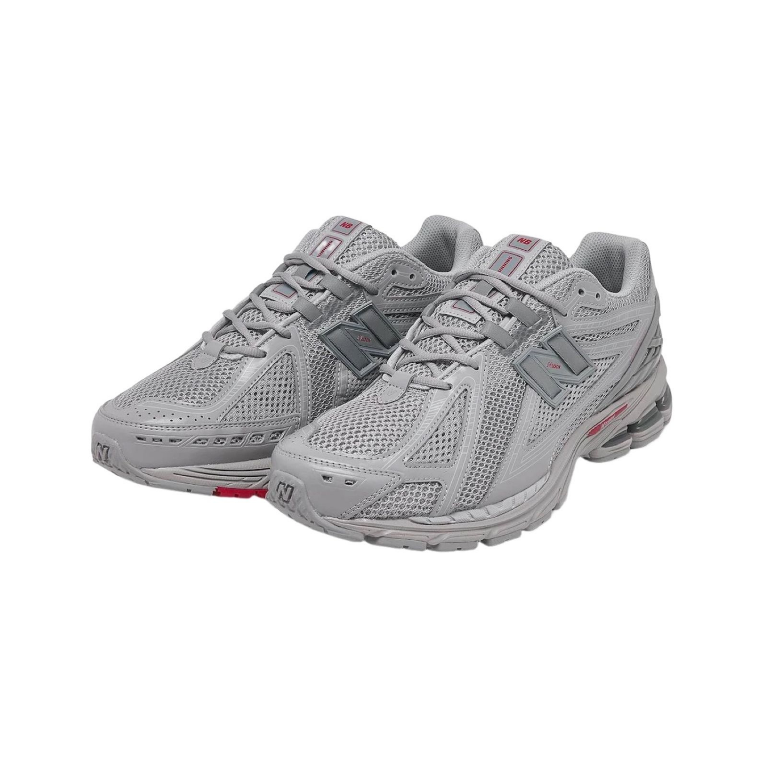 New Balance 1906R Grey Deep Red - Razan Sneakers