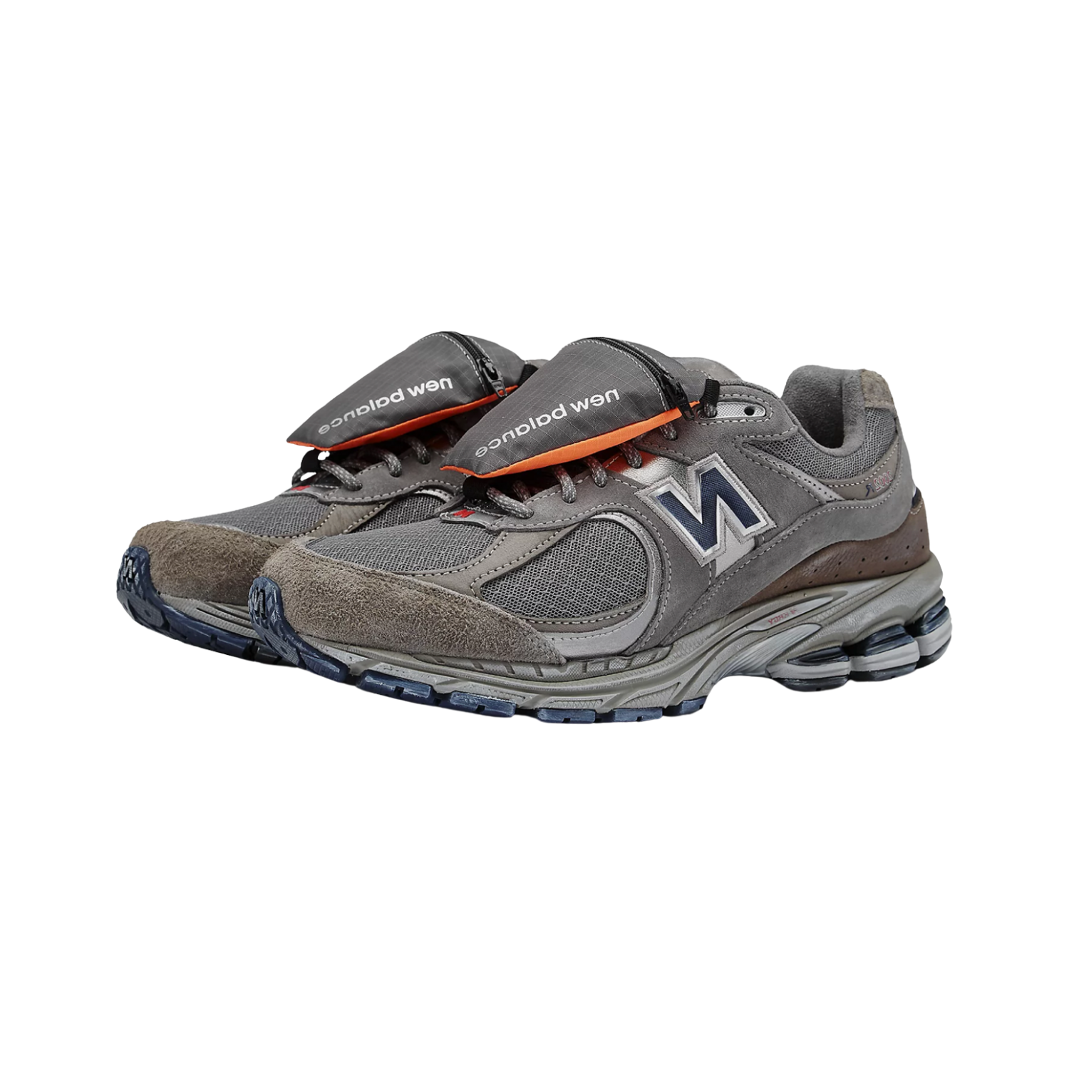 New Balance 2002R Grey Brown Pouch - Razan Sneakers