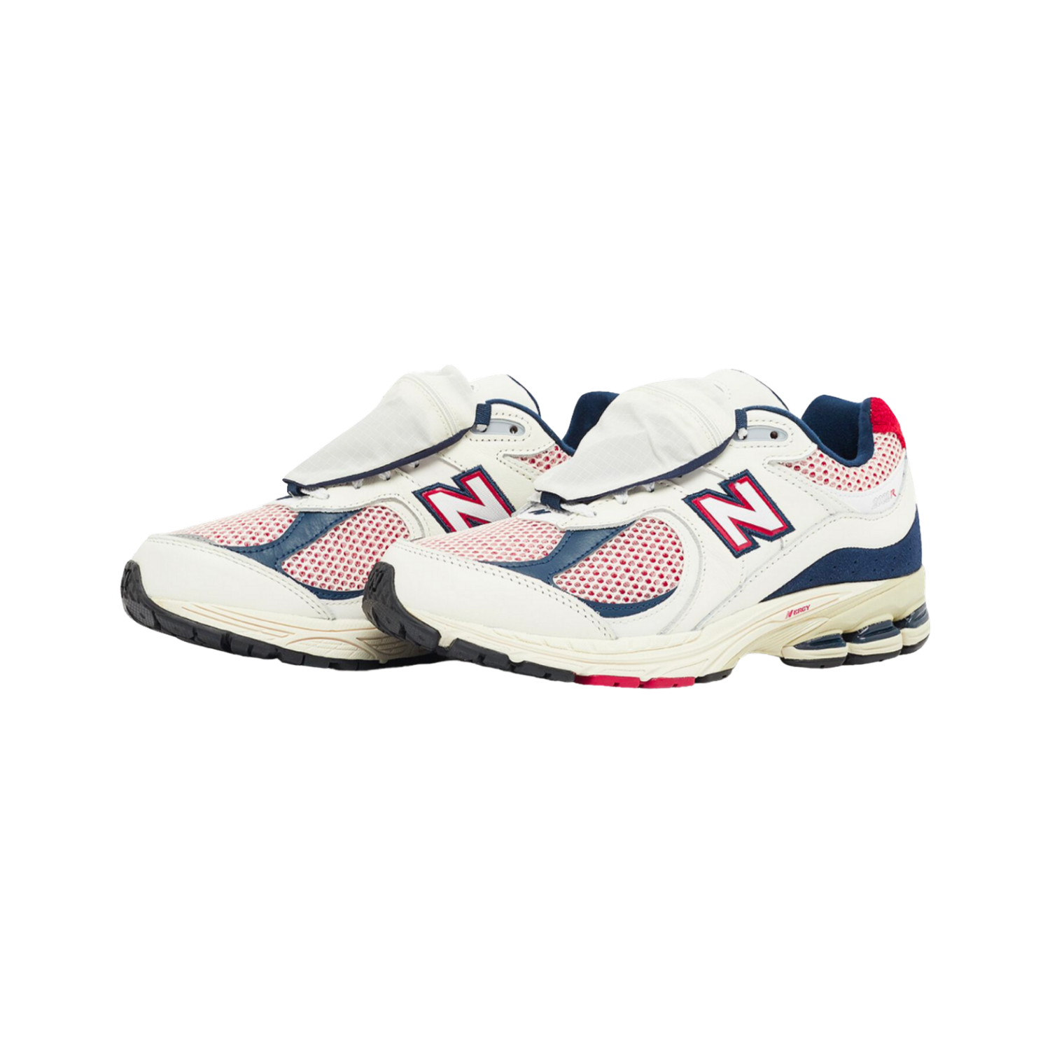 New Balance 2002R Team Red Navy Pouch - Razan Sneakers