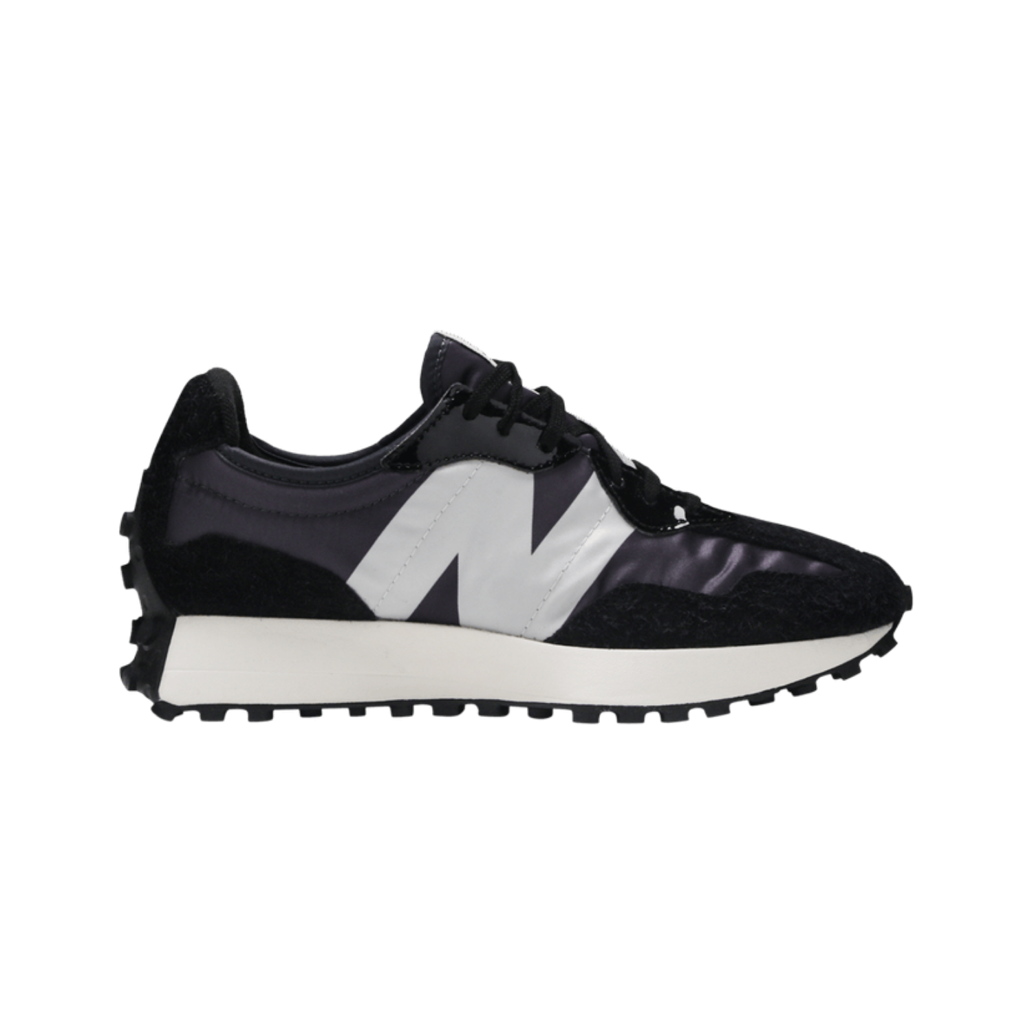 New Balance 327 Black Grey (W) - Razan Sneakers