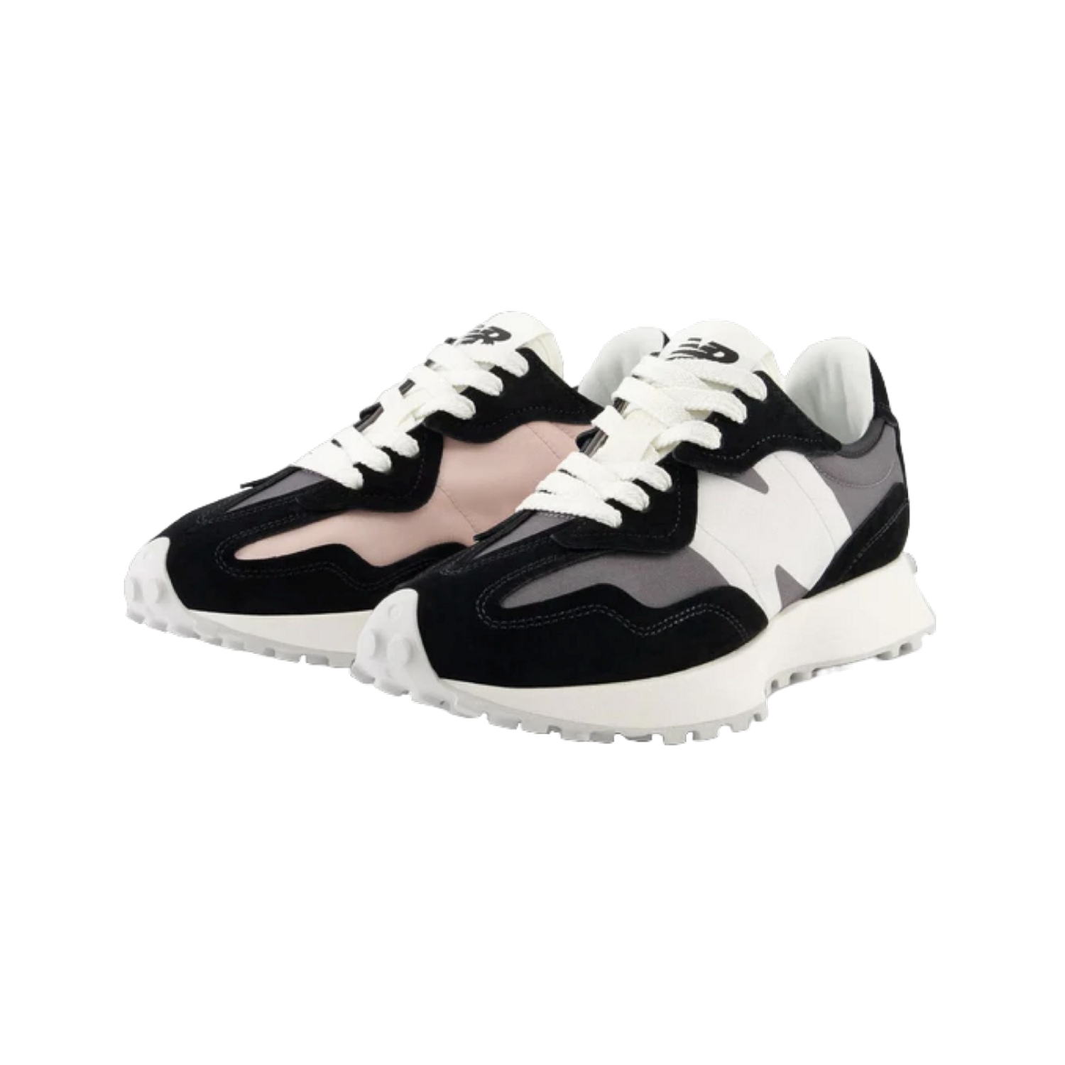 New Balance 327 Black Pink Grey - Razan Sneakers