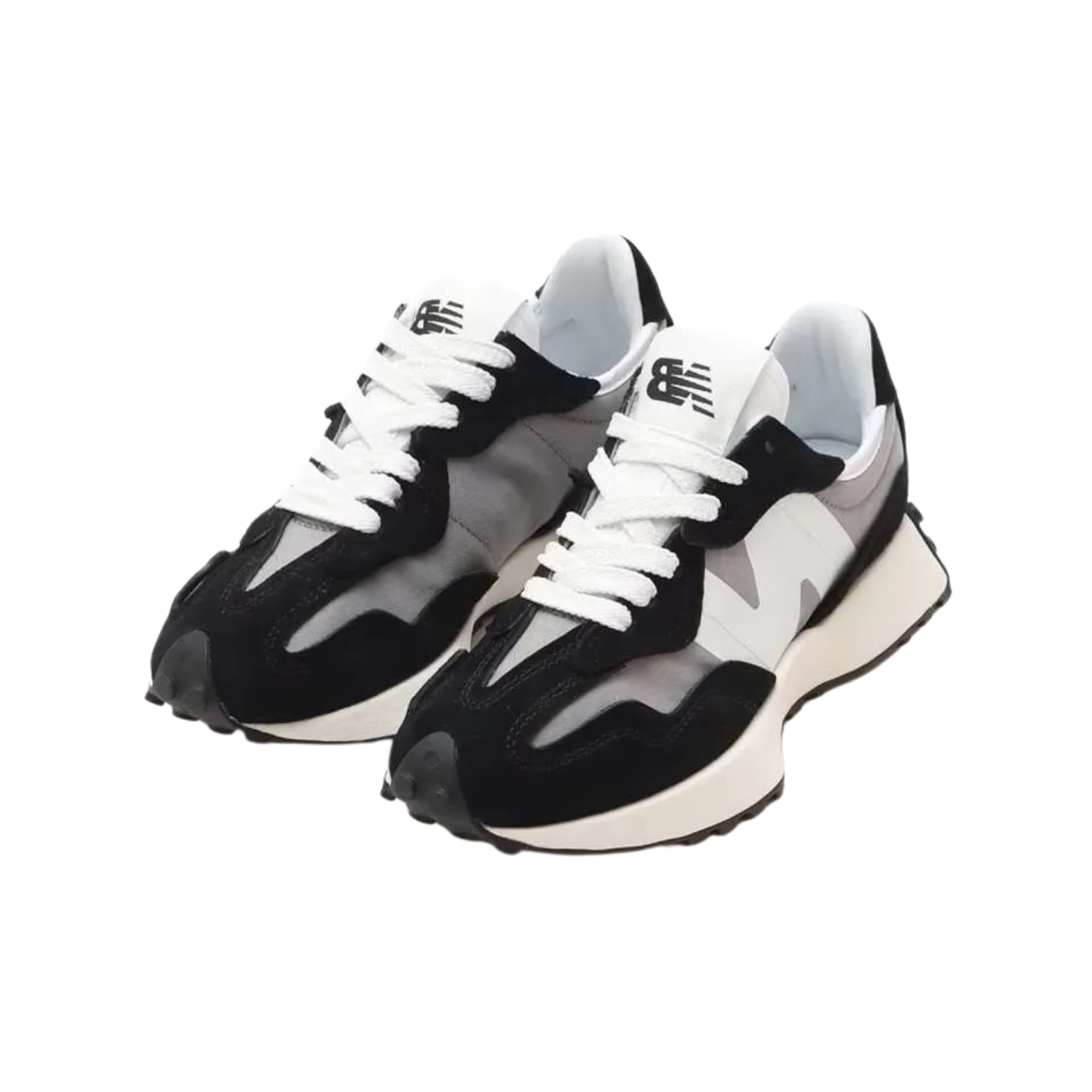 New Balance 327 Black Shadow Grey - Razan Sneakers