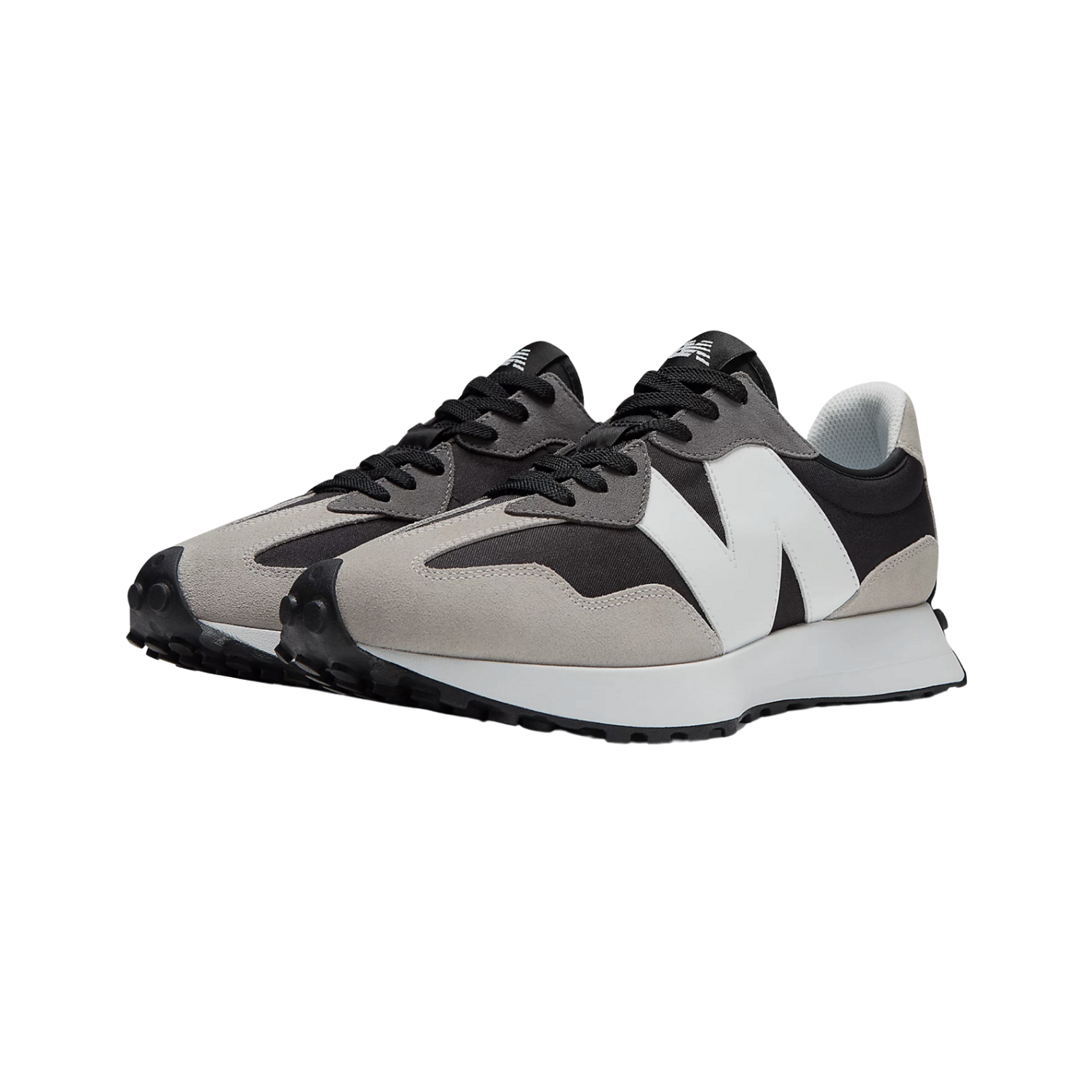 New Balance 327 Black White Grey - Razan Sneakers