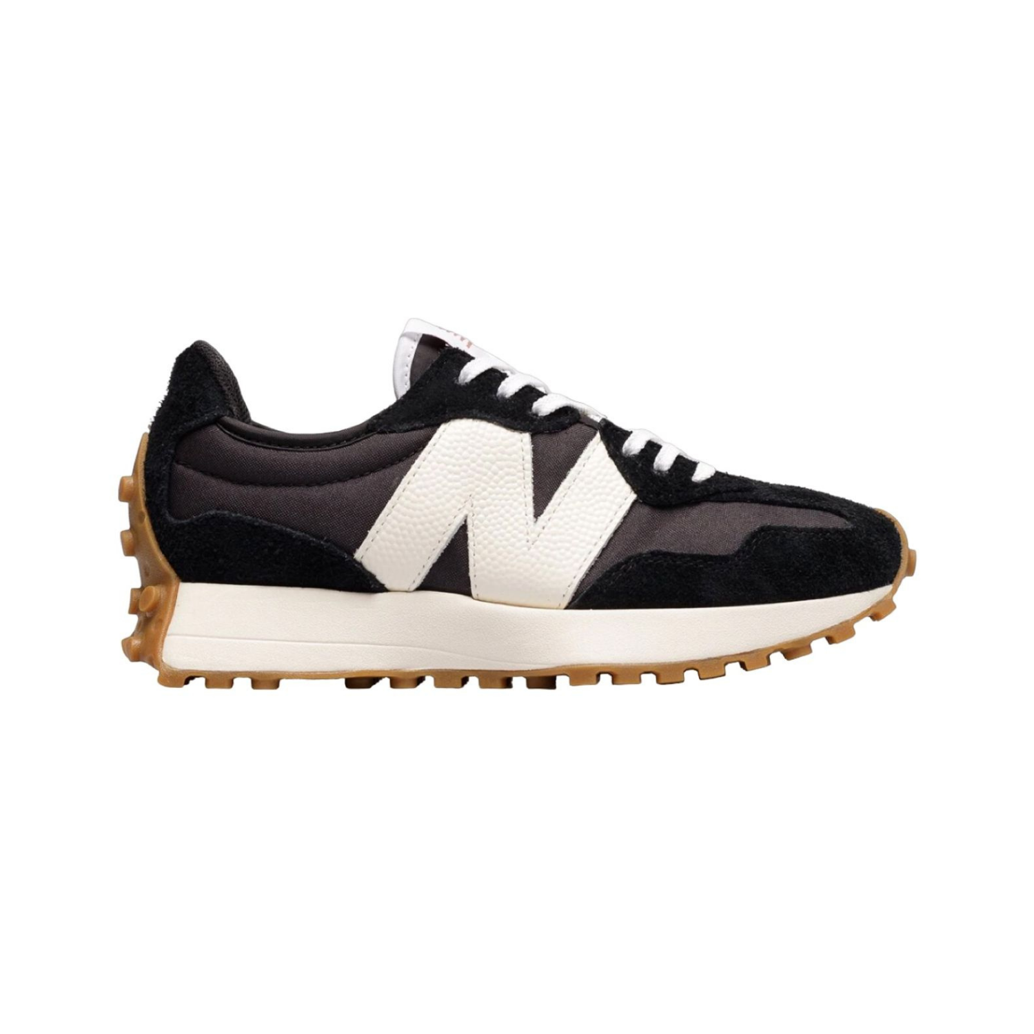 New Balance 327 Black White Gum (W) - Razan Sneakers