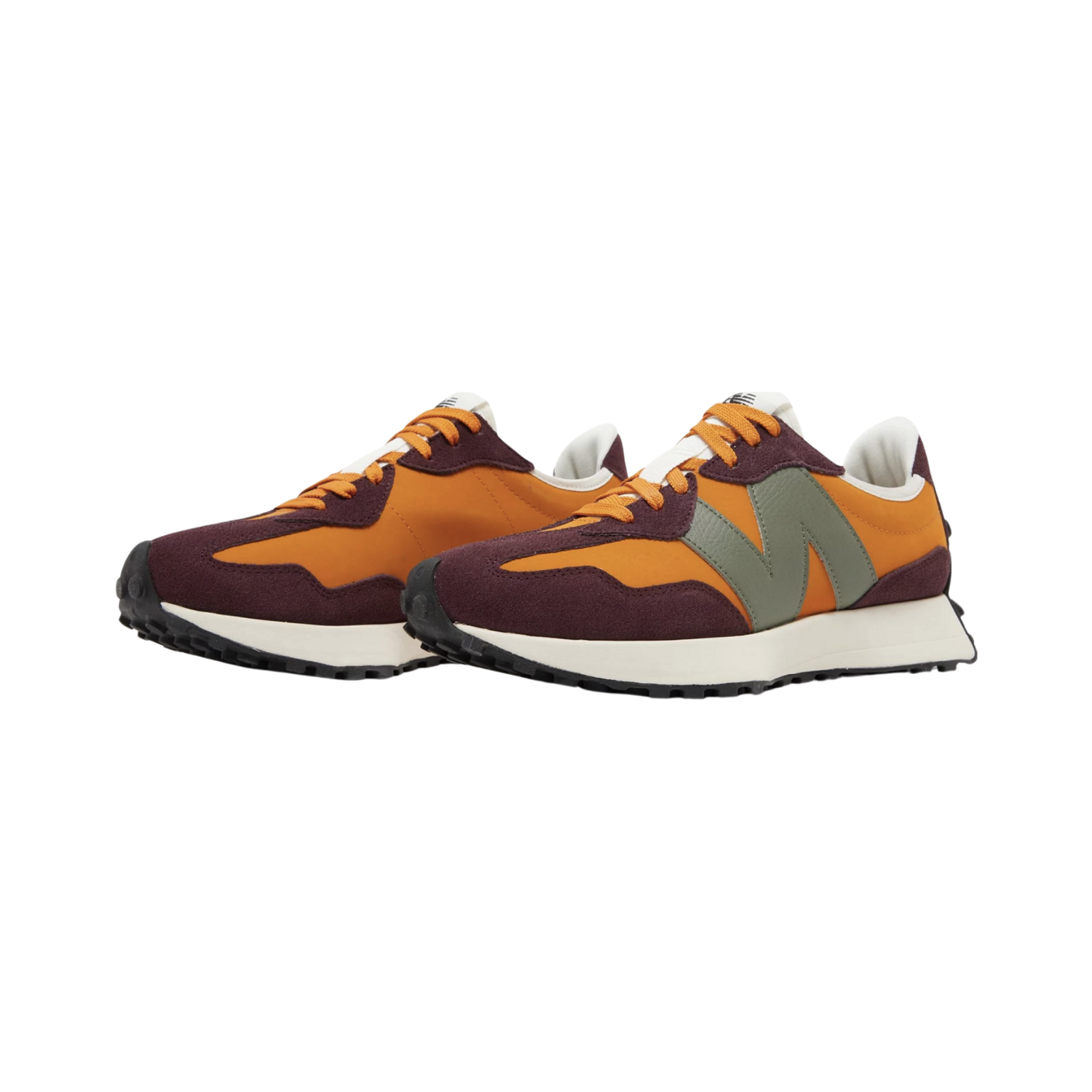 New Balance 327 Madras Orange Burgundy - Razan Sneakers