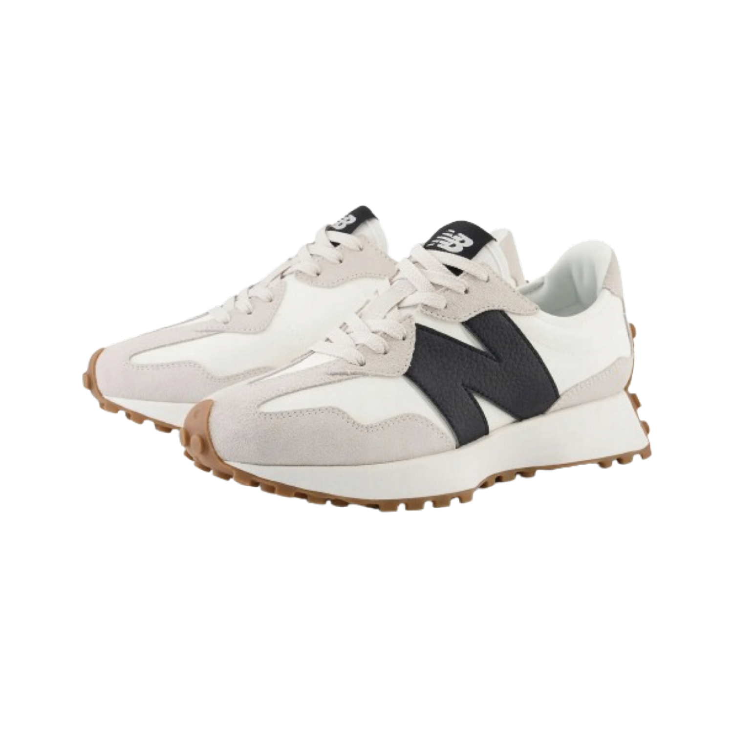 New Balance 327 Moonbeam Black White (W) - Razan Sneakers