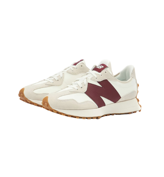 New Balance 327 Moonbeam Classic Burgundy - Razan Sneakers
