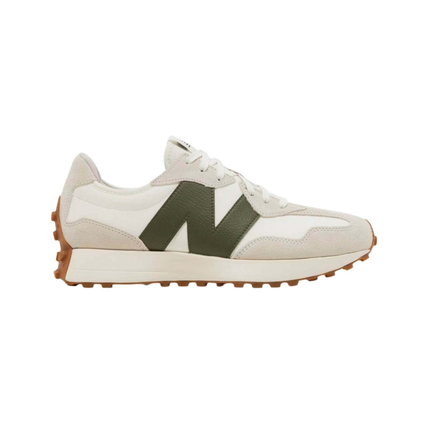 New Balance 327 Moonbeam Oak Leaf Green - Razan Sneakers