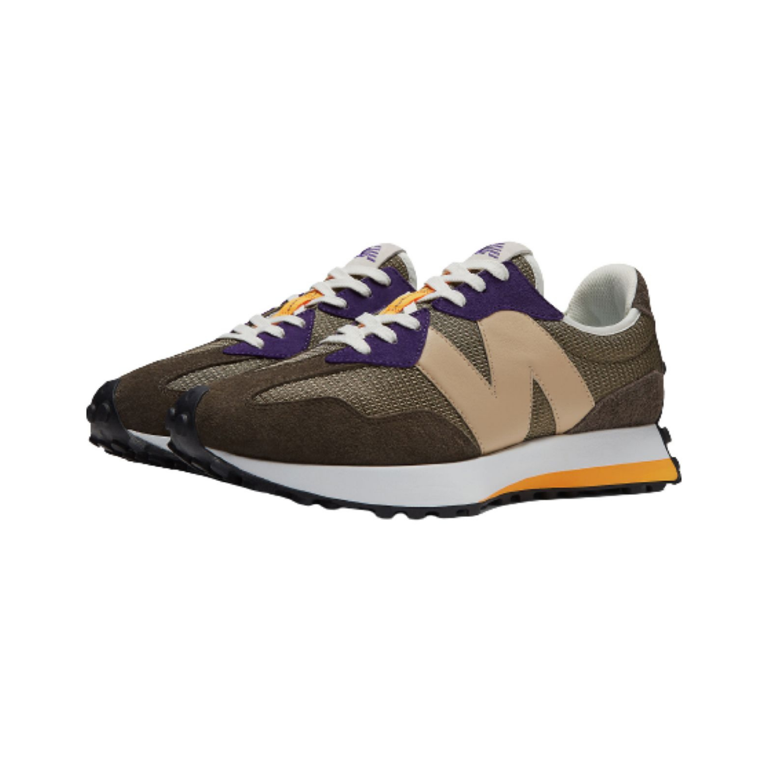 New Balance 327 True Camo Black Plum - Razan Sneakers