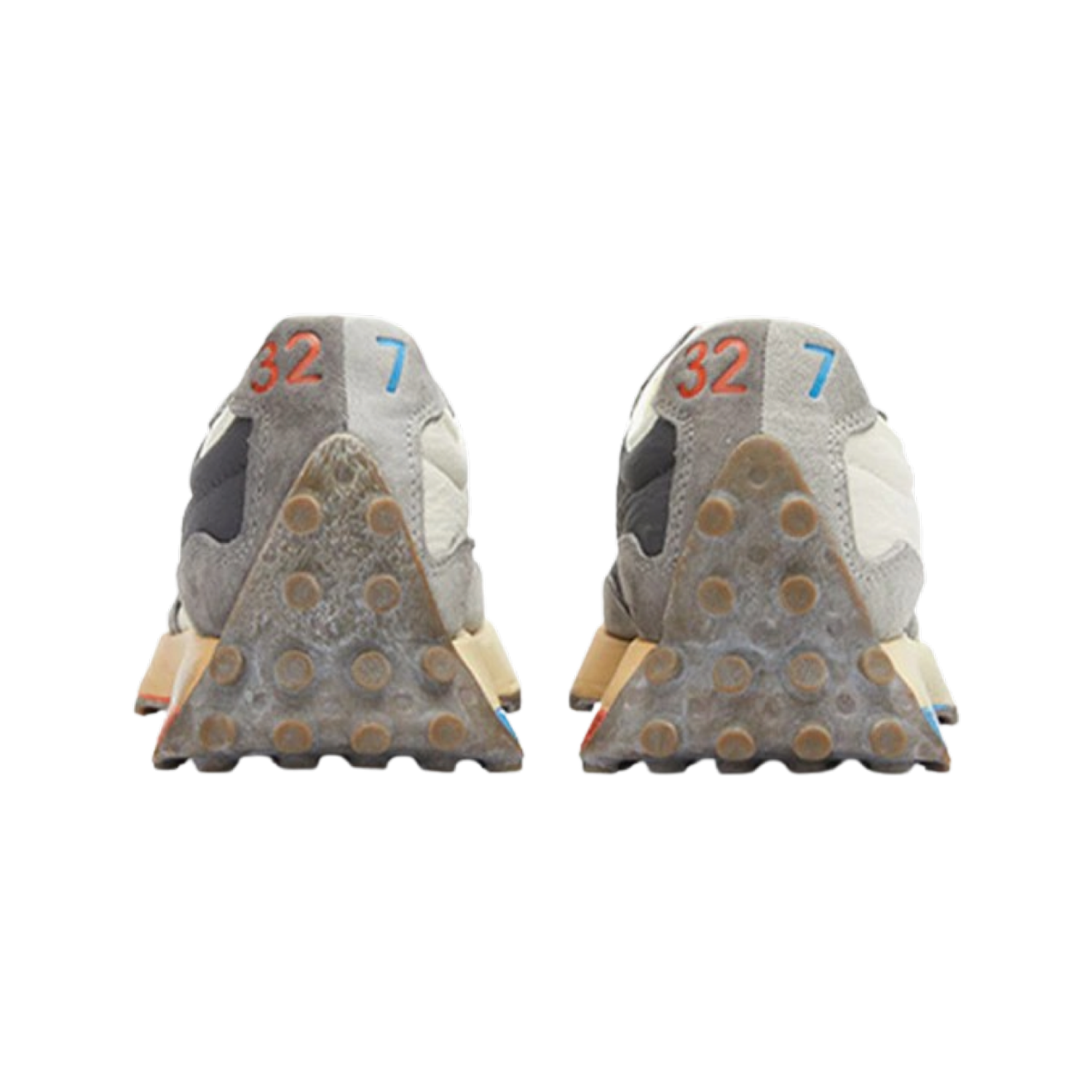New Balance 327 White Grey Split - Razan Sneakers