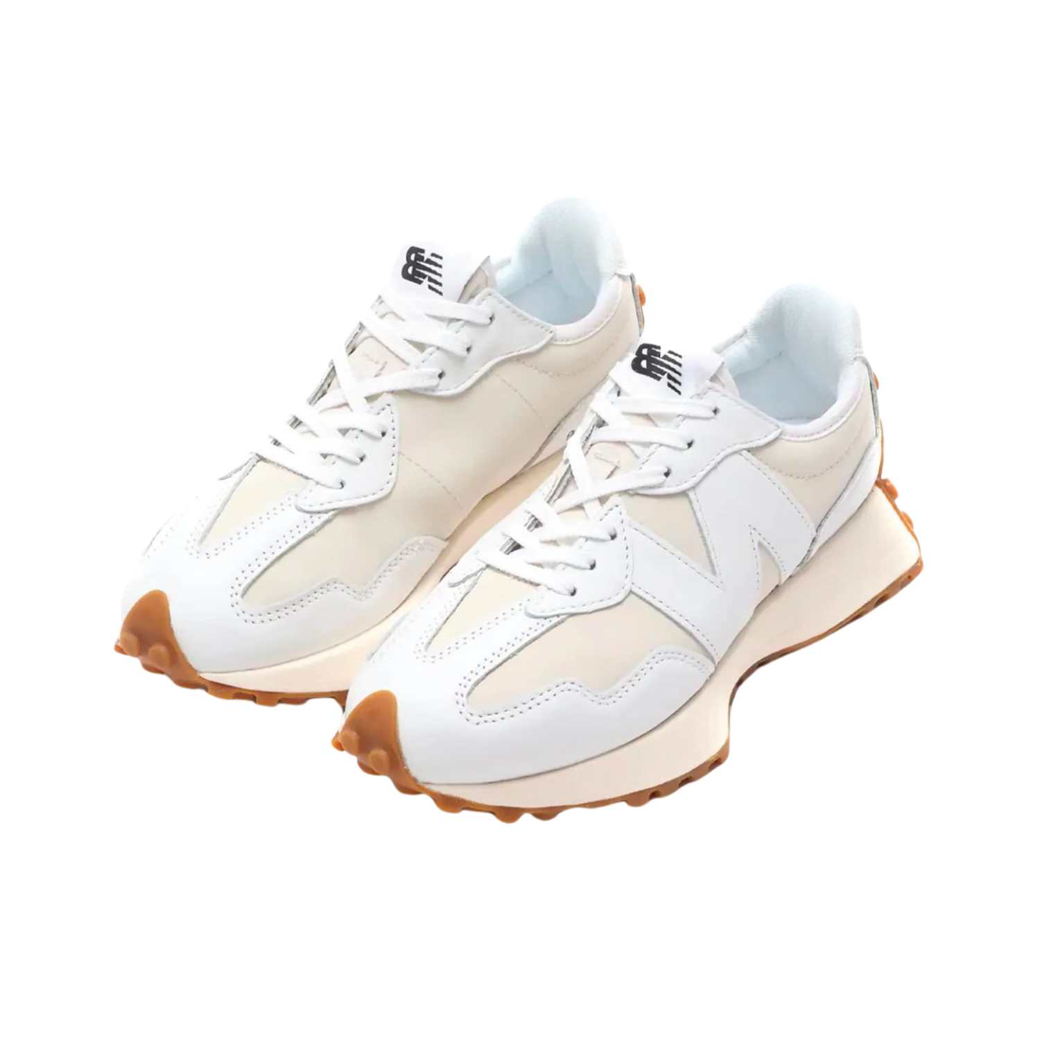 New Balance 327 White Moonbeam Gum (W) - Razan Sneakers