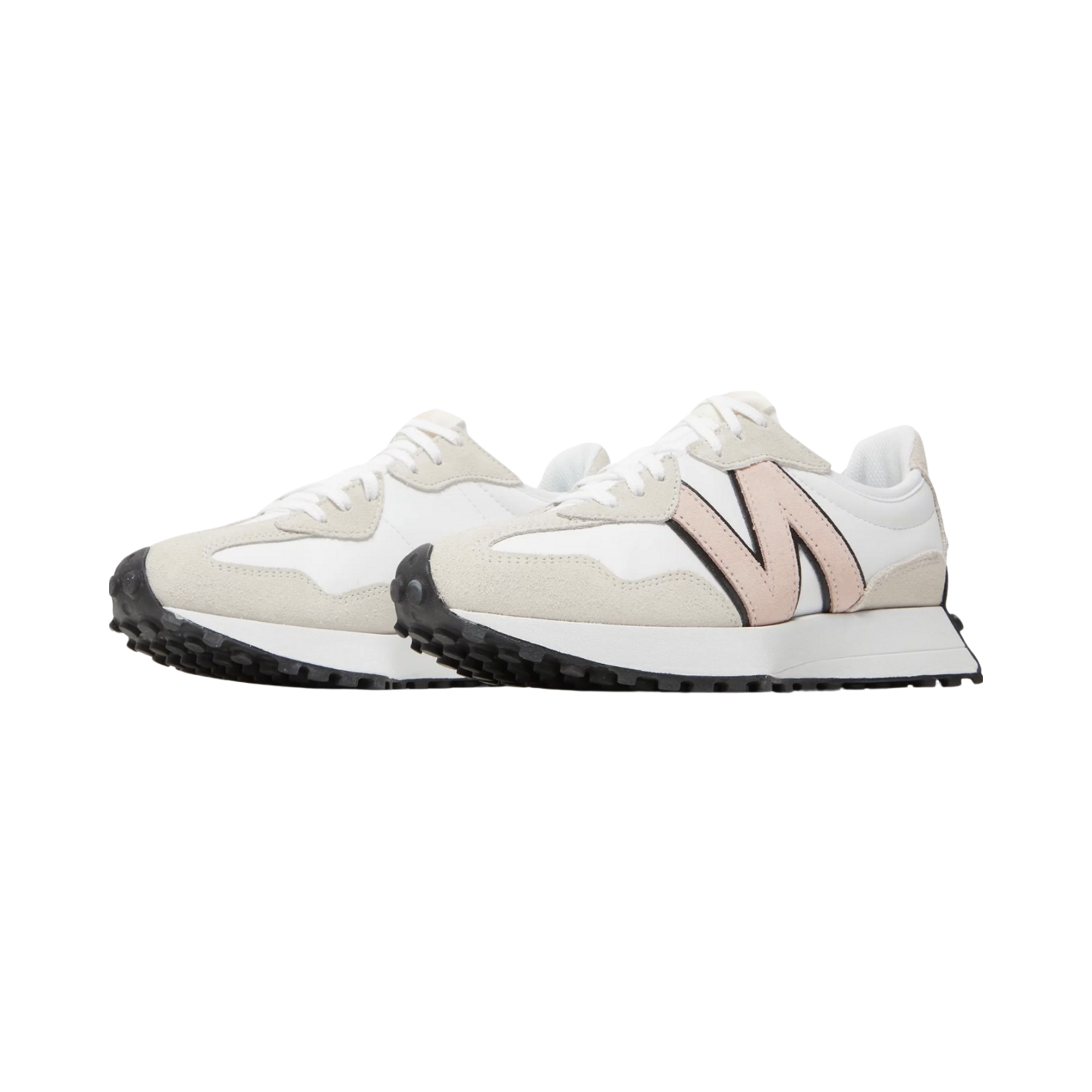 New Balance 327 White Pink Haze (W) - Razan Sneakers