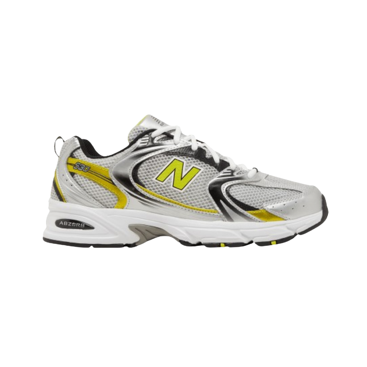 New Balance 530 Silver Yellow - Razan Sneakers
