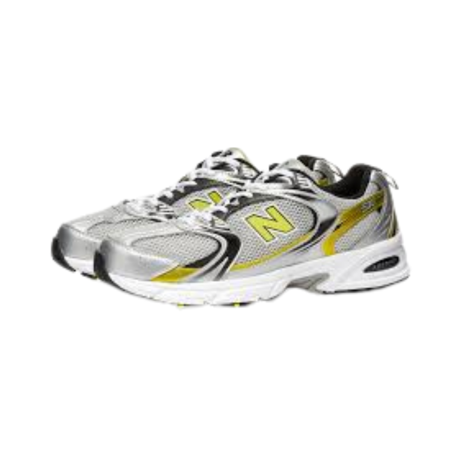 New Balance 530 Silver Yellow - Razan Sneakers