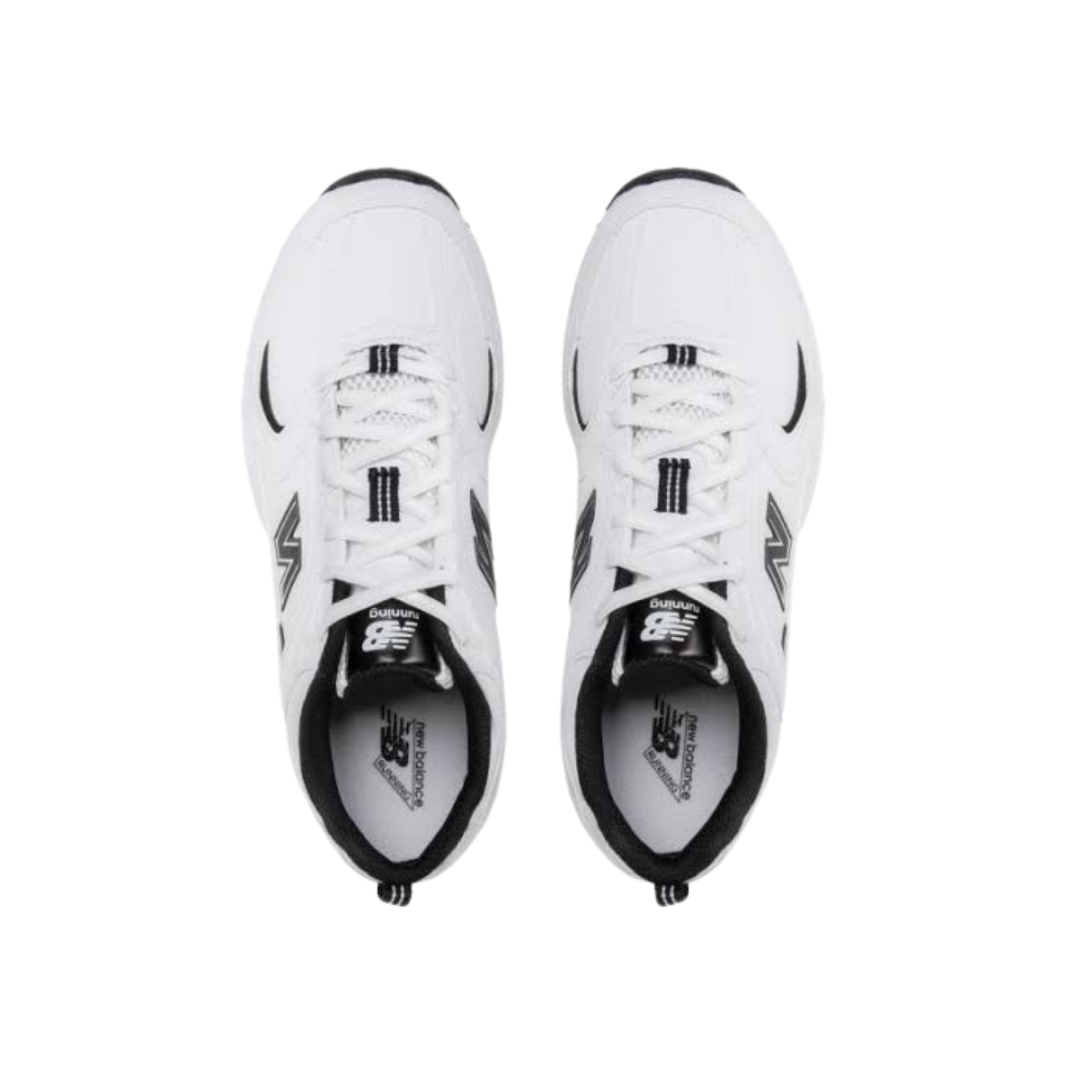 New Balance 530 White Black Leather - Razan Sneakers