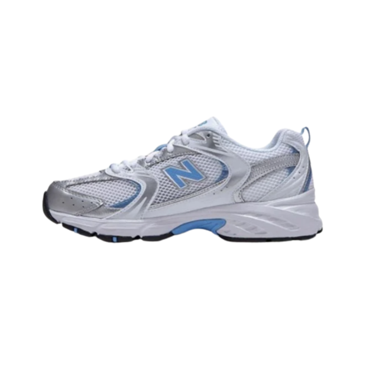 New Balance 530 White Carolina Blue - Razan Sneakers
