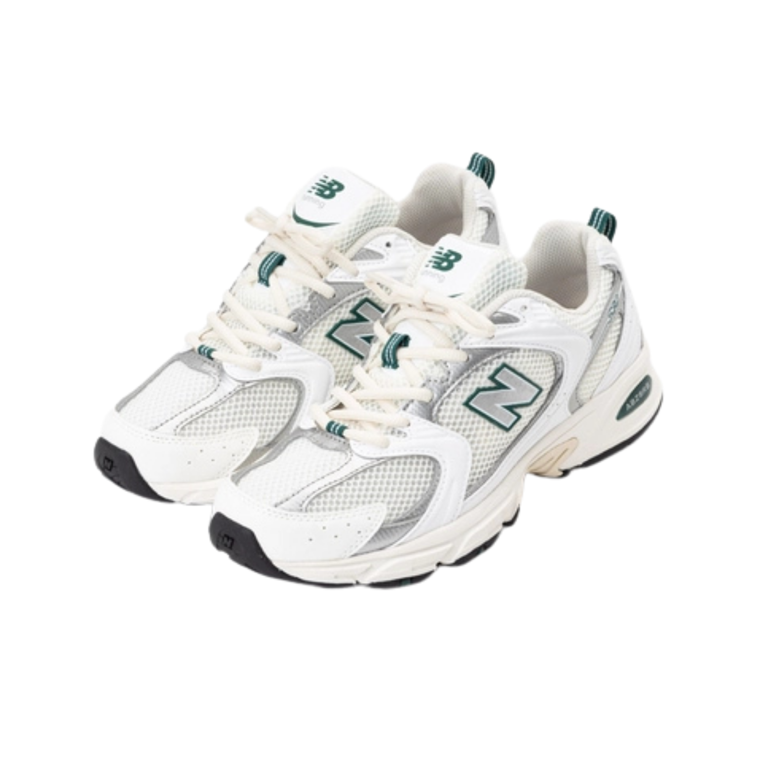 New Balance 530 White Green - Razan Sneakers