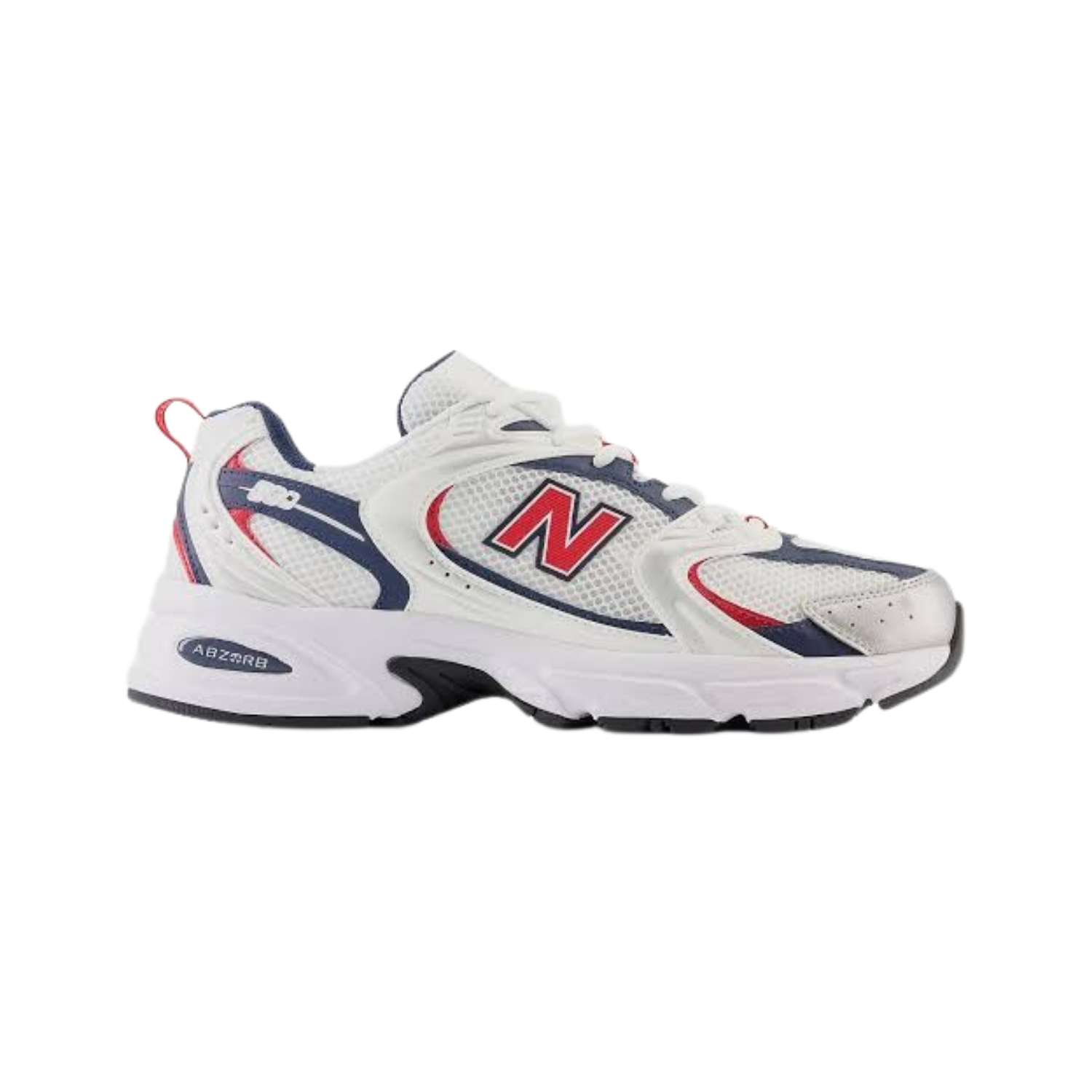 New Balance 530 White Red Navy - Razan Sneakers