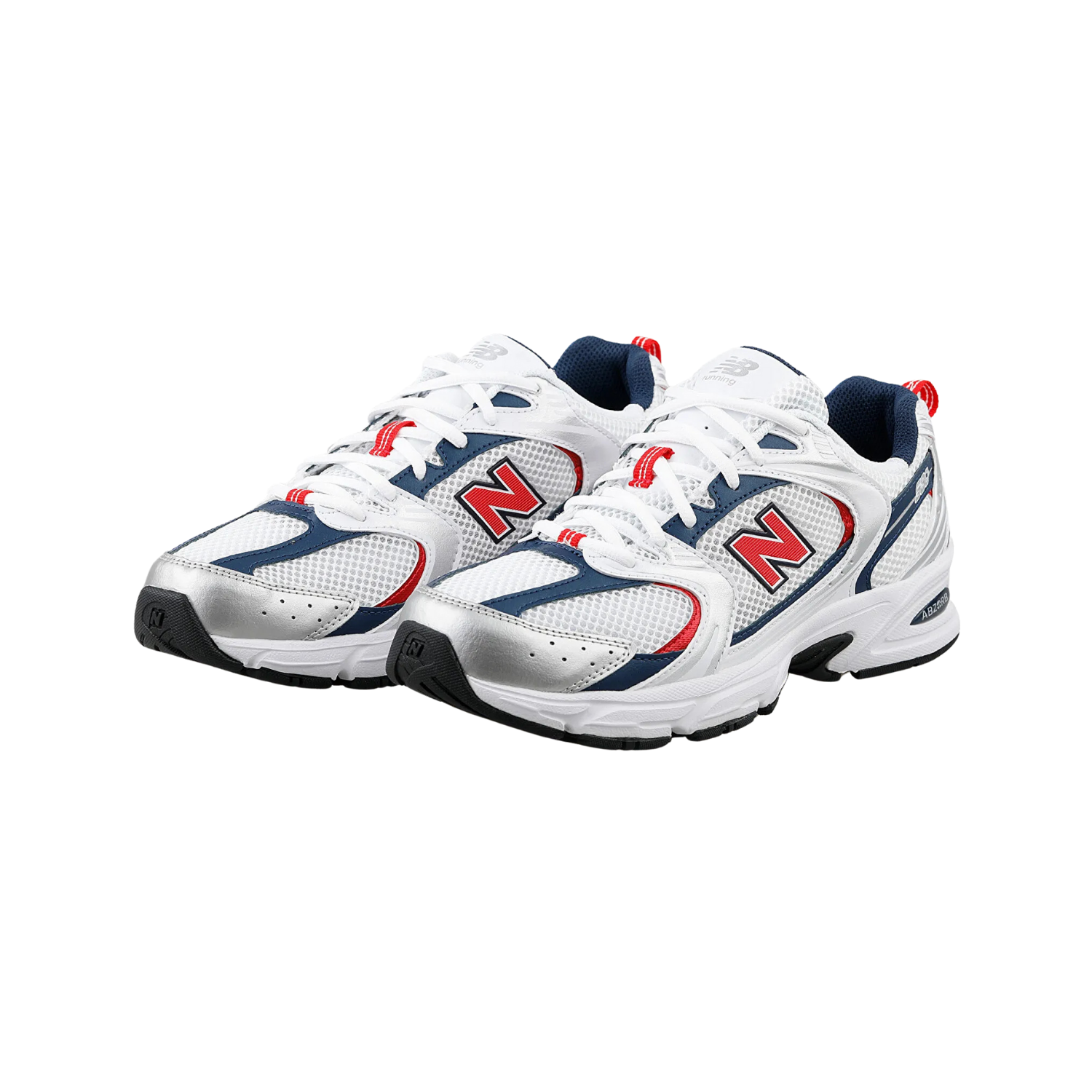 New Balance 530 White Red Navy - Razan Sneakers