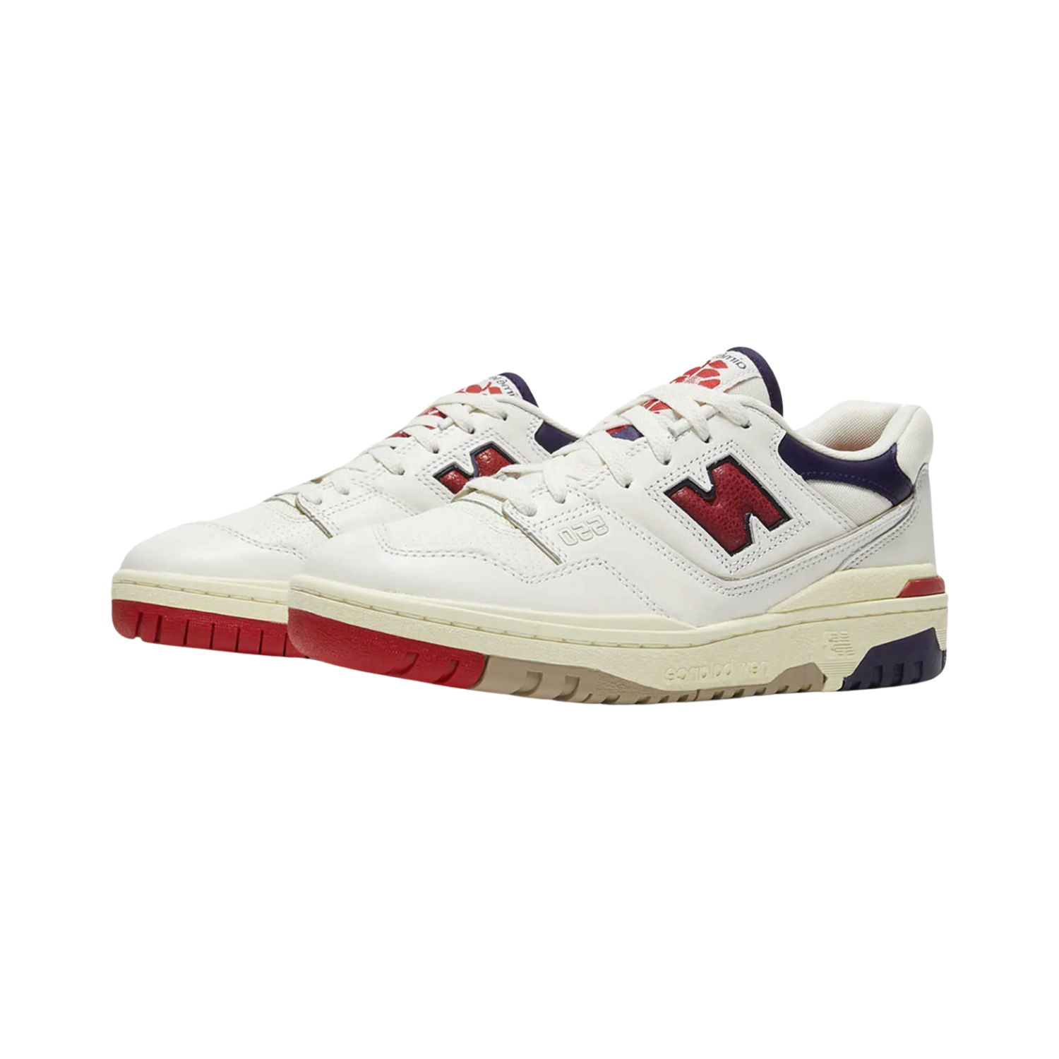 New Balance 550 Aime Leon Dore White Navy Red - Razan Sneakers
