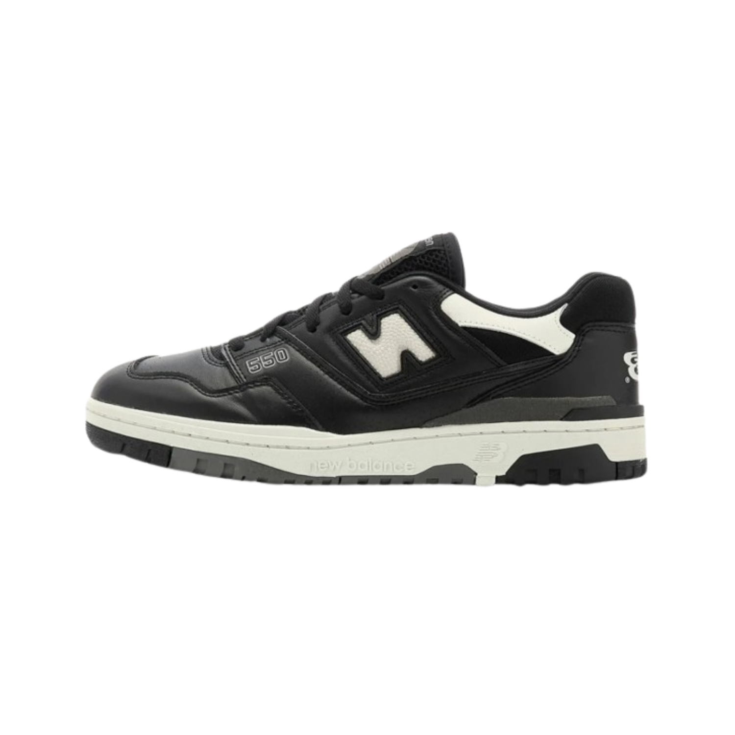 New Balance 550 Black Cream White - Razan Sneakers