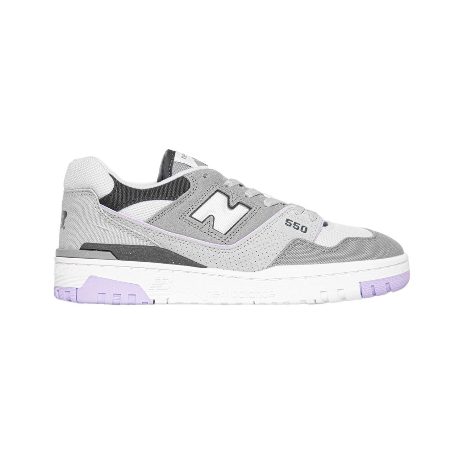 New Balance 550 Grey Purple (W) - Razan Sneakers