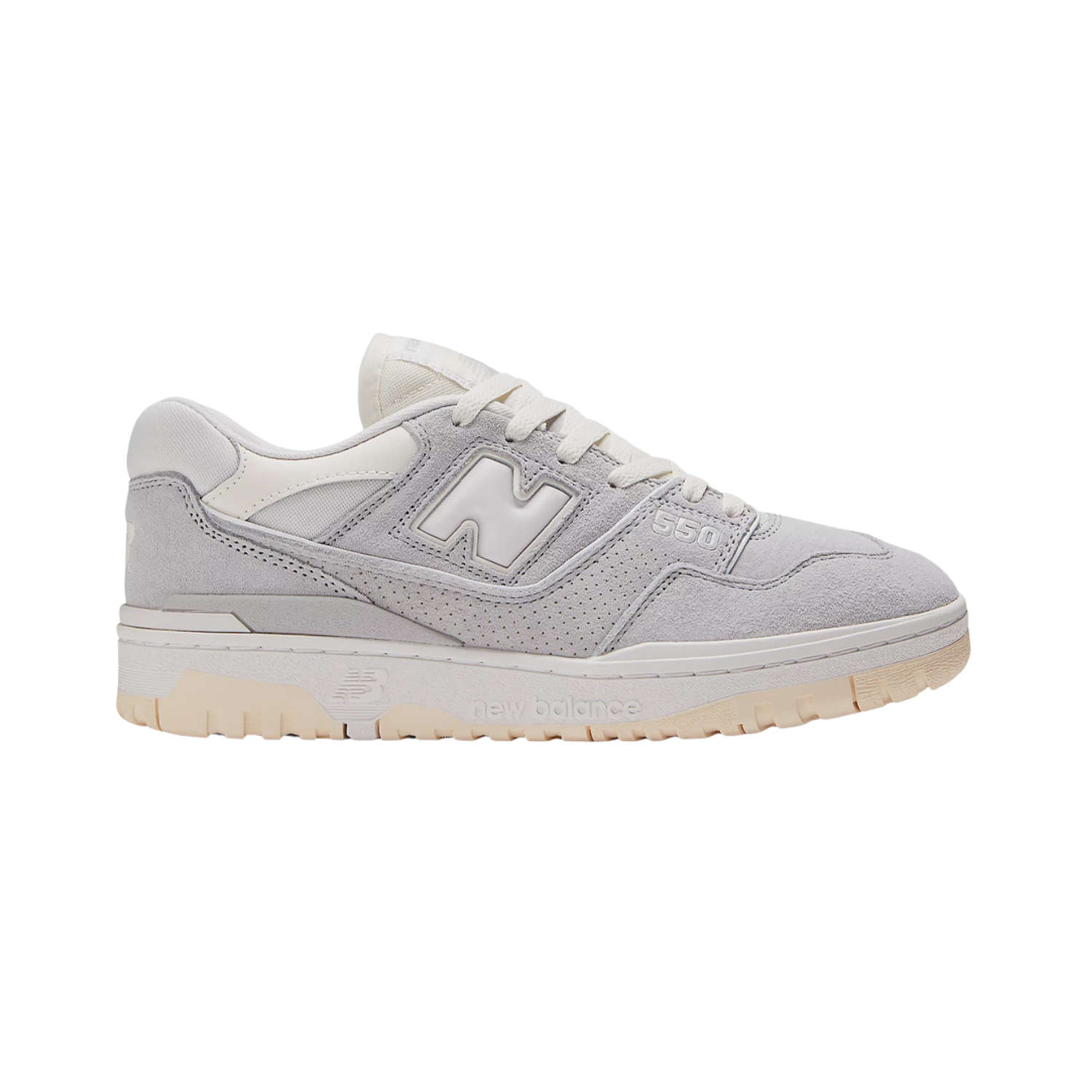 New Balance 550 Grey Suede - Razan Sneakers