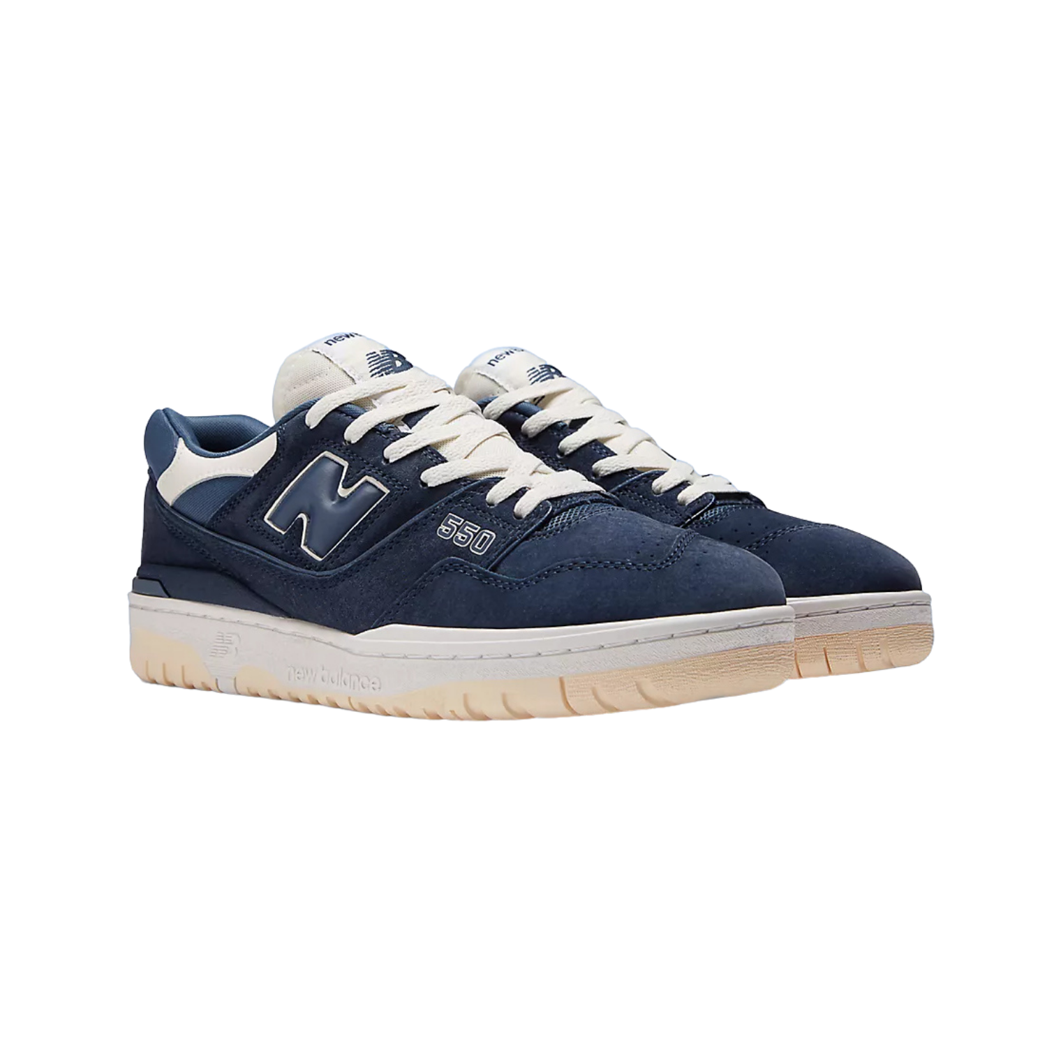 New Balance 550 Natural Indigo Suede - Razan Sneakers