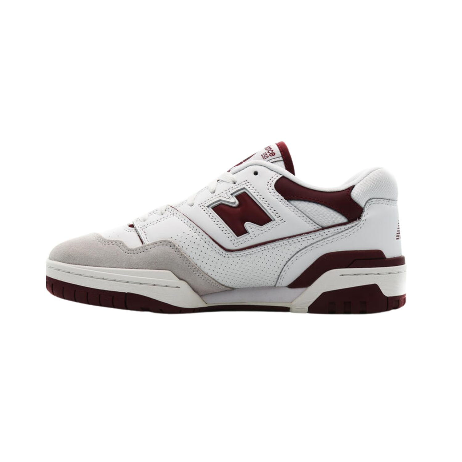 New Balance 550 Sea Salt Burgundy - Razan Sneakers