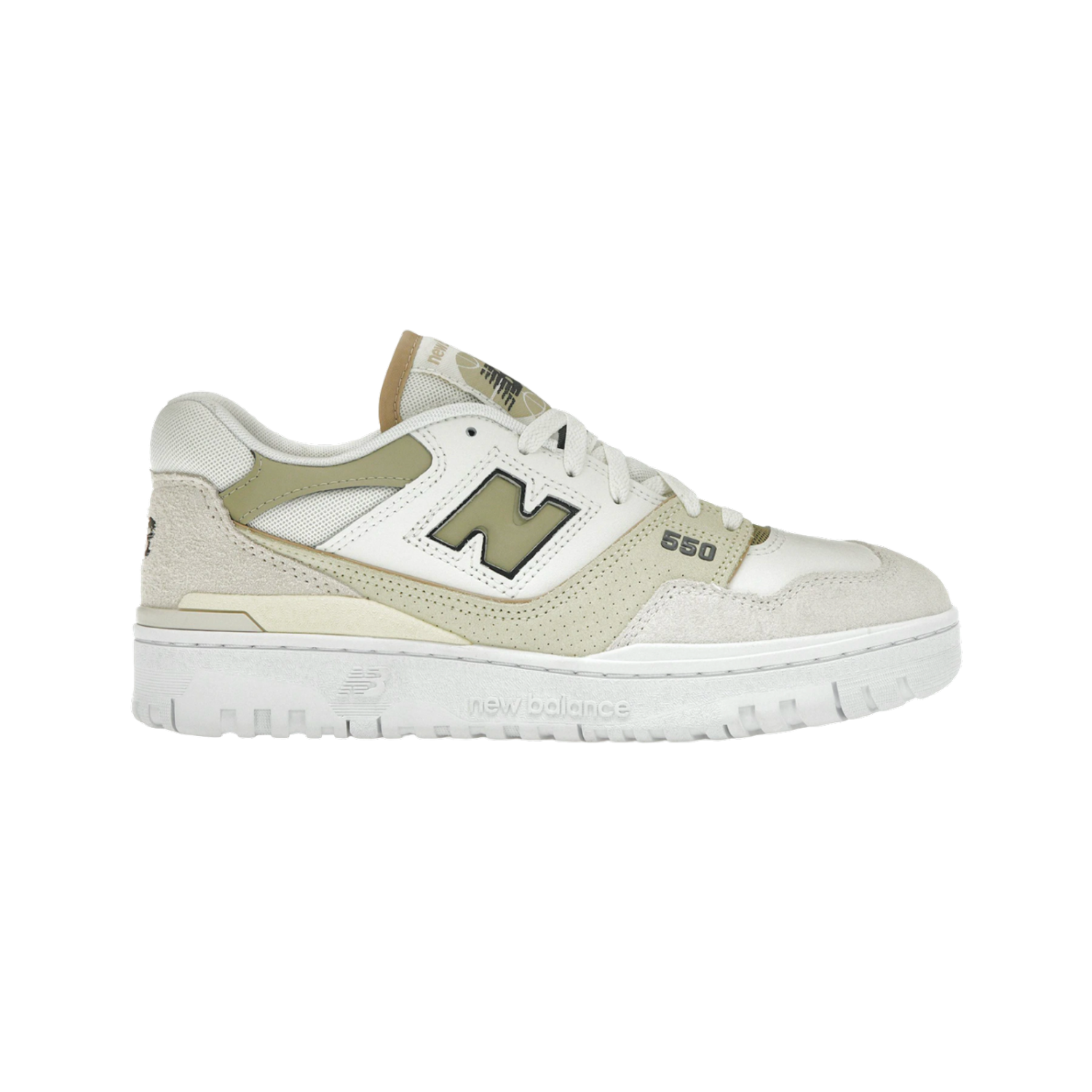 New Balance 550 Sea Salt Olive (W) - Razan Sneakers